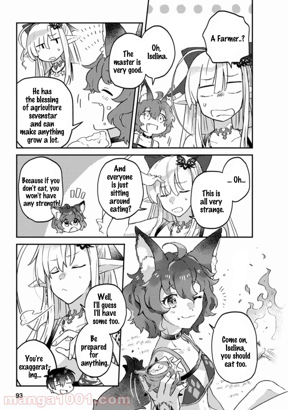 Kamigami no Kago de Seisan Kakumei chapter 3.3 page 8