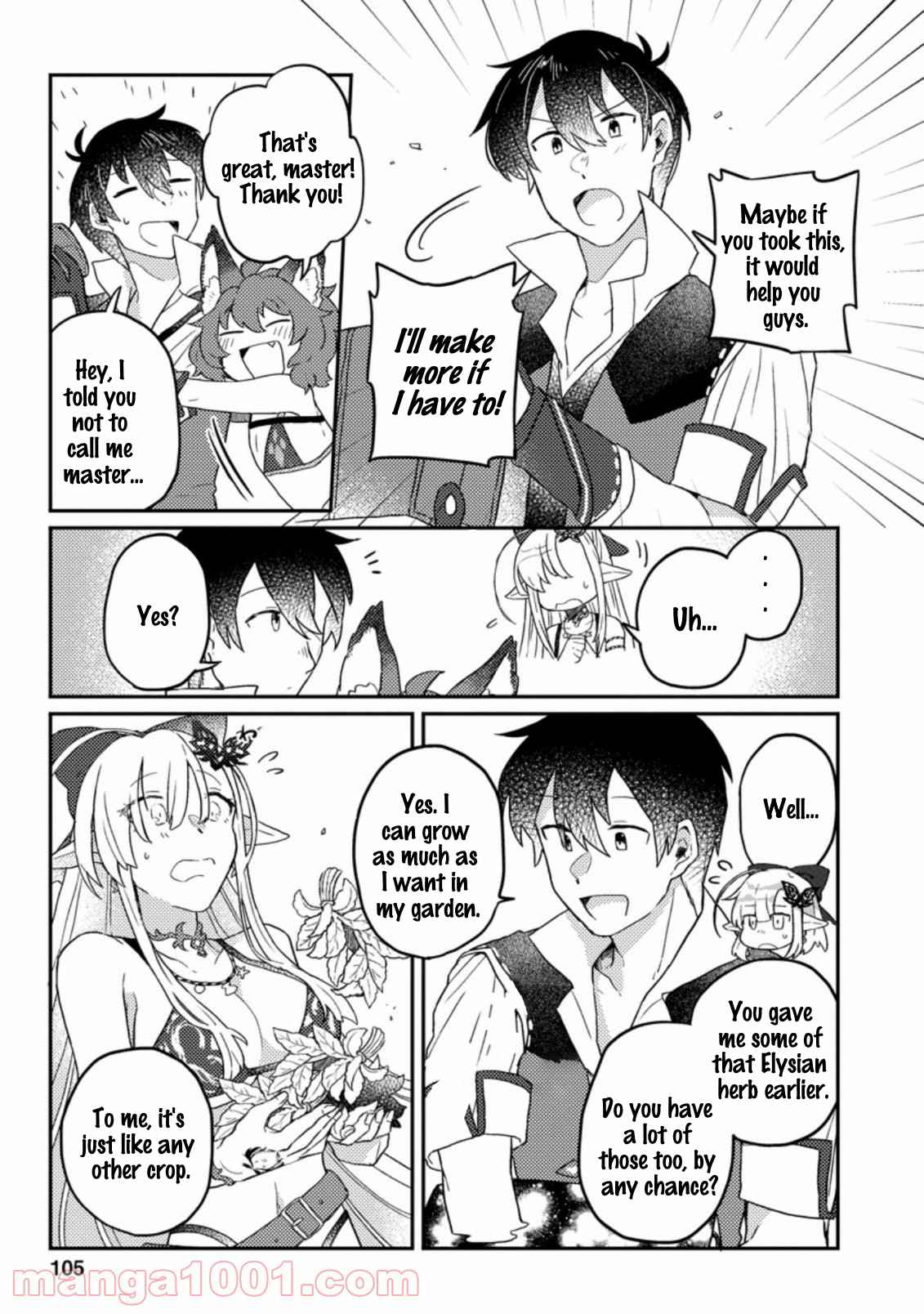 Kamigami no Kago de Seisan Kakumei chapter 4.1 page 8