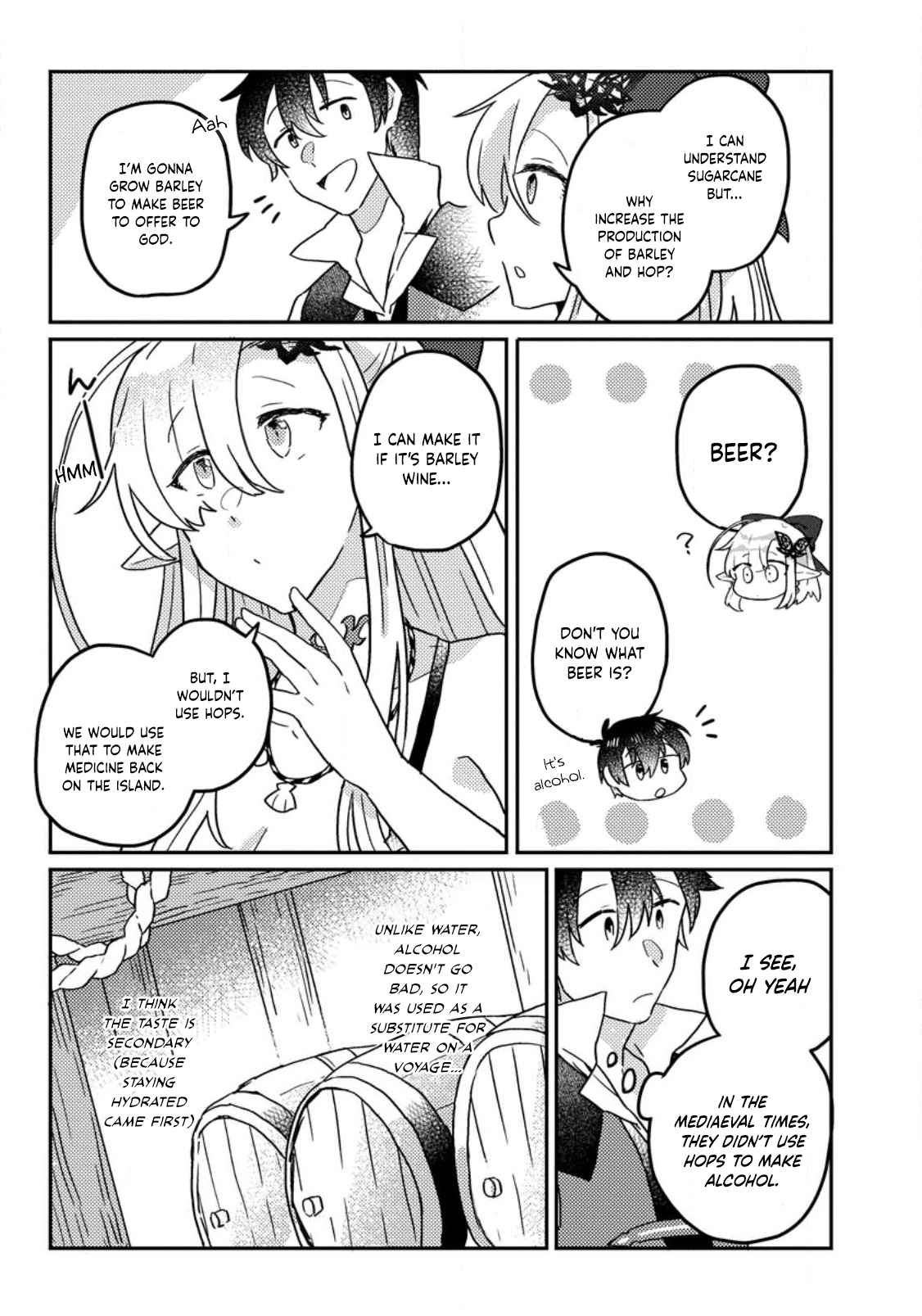 Kamigami no Kago de Seisan Kakumei chapter 7.1 page 4