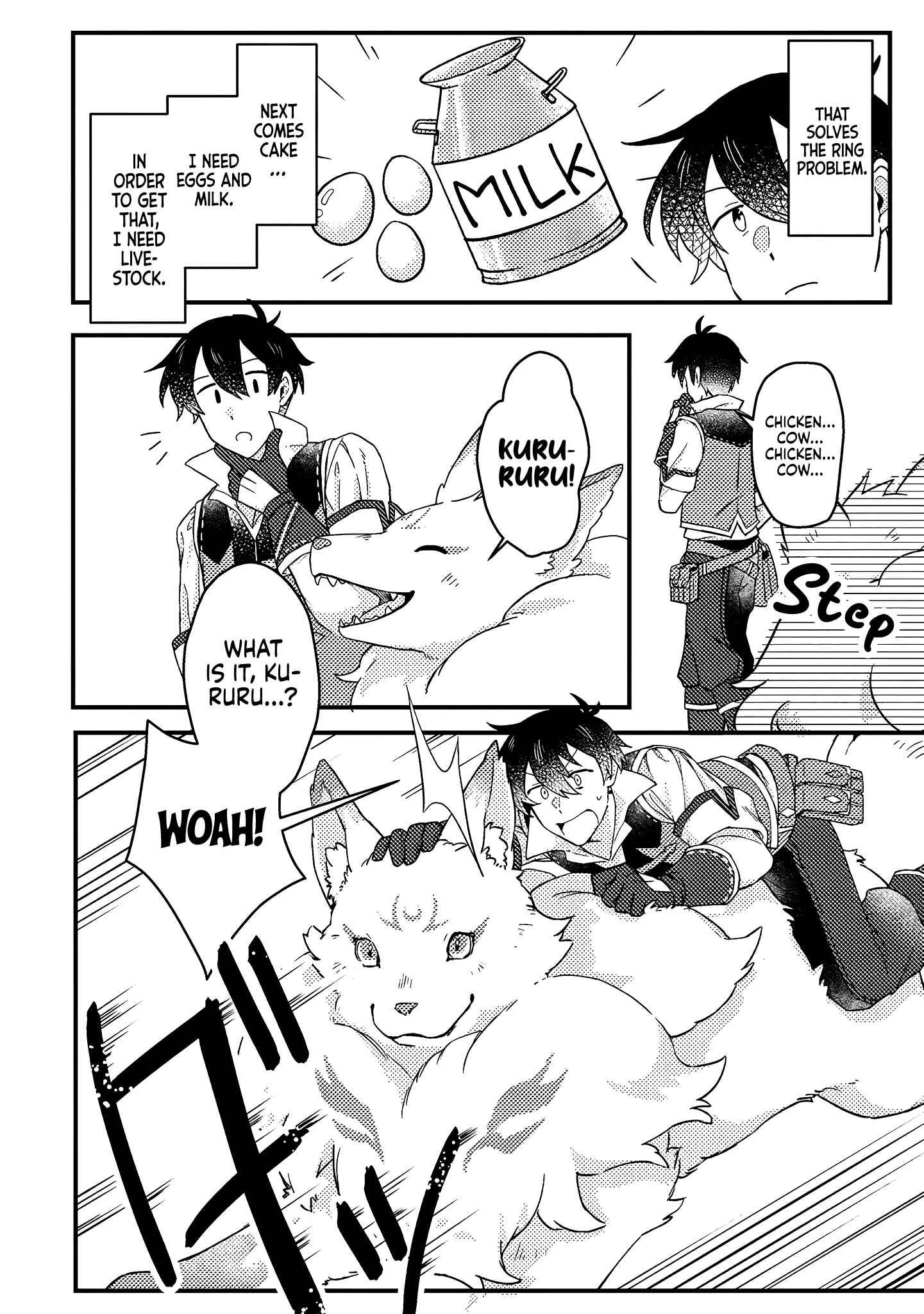 Kamigami no Kago de Seisan Kakumei chapter 8.1 page 5