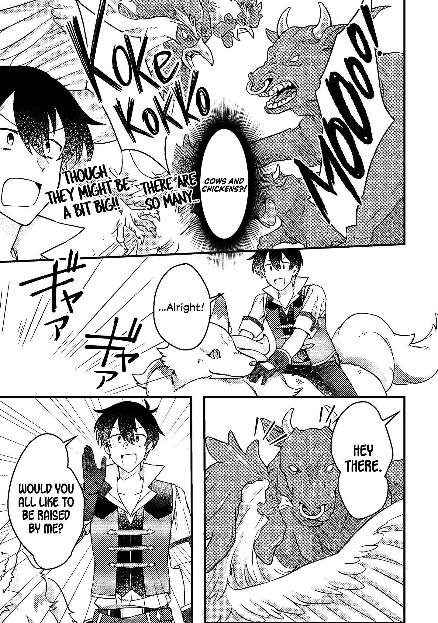 Kamigami no Kago de Seisan Kakumei chapter 8.1 page 8