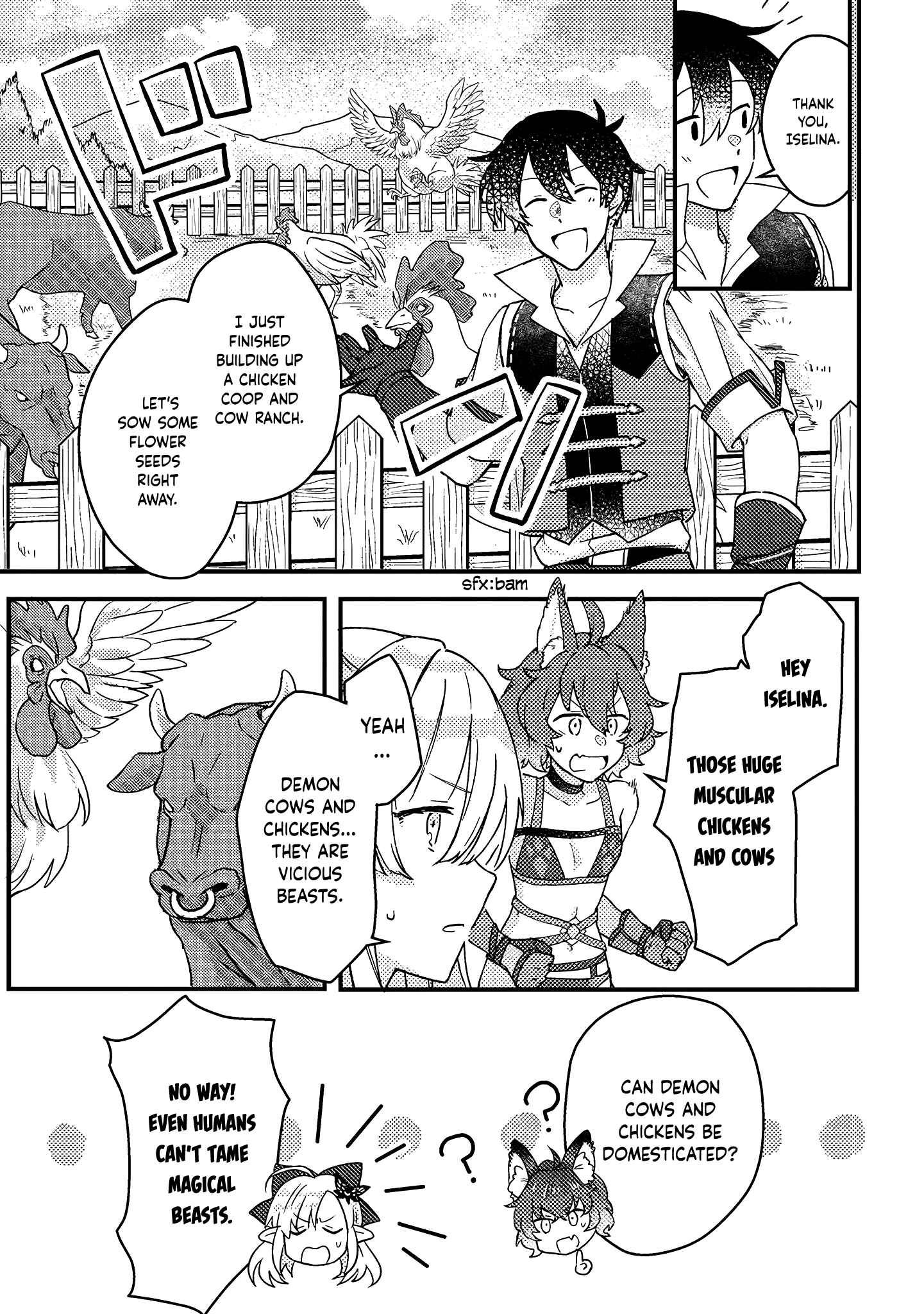 Kamigami no Kago de Seisan Kakumei chapter 8.2 page 2