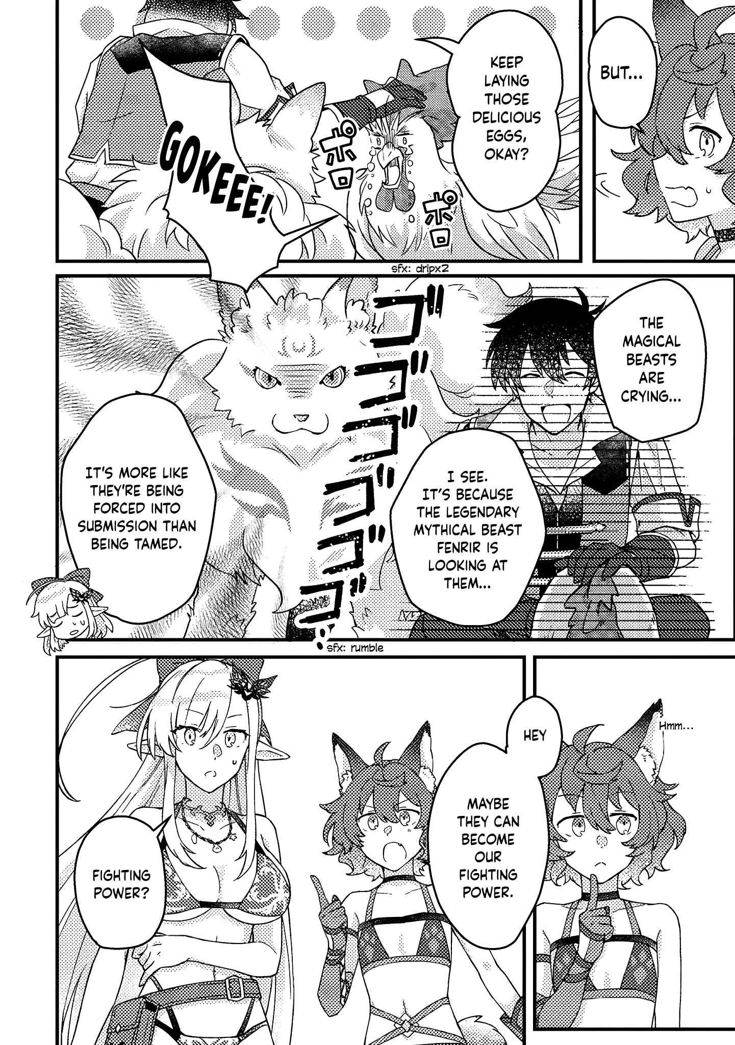 Kamigami no Kago de Seisan Kakumei chapter 8.2 page 3