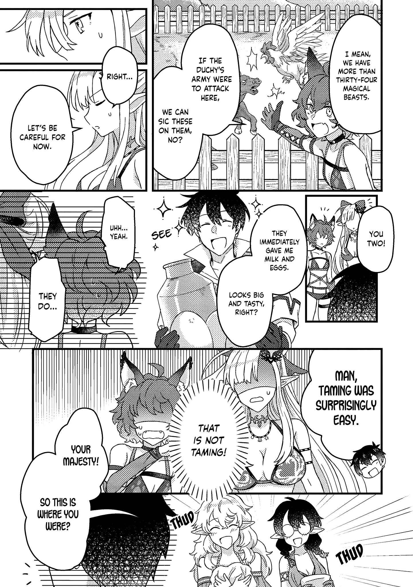 Kamigami no Kago de Seisan Kakumei chapter 8.2 page 4