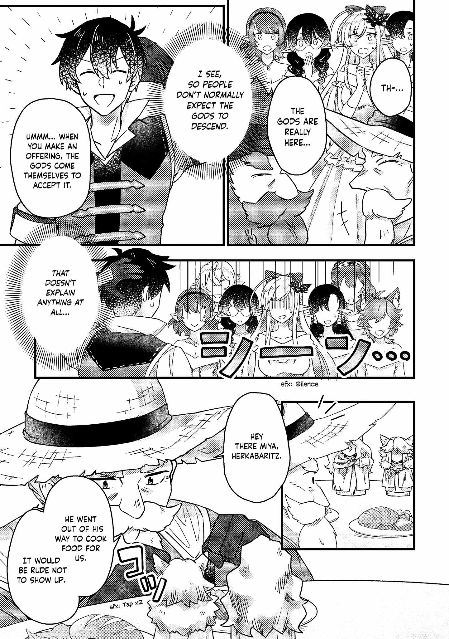 Kamigami no Kago de Seisan Kakumei chapter 9.1 page 2