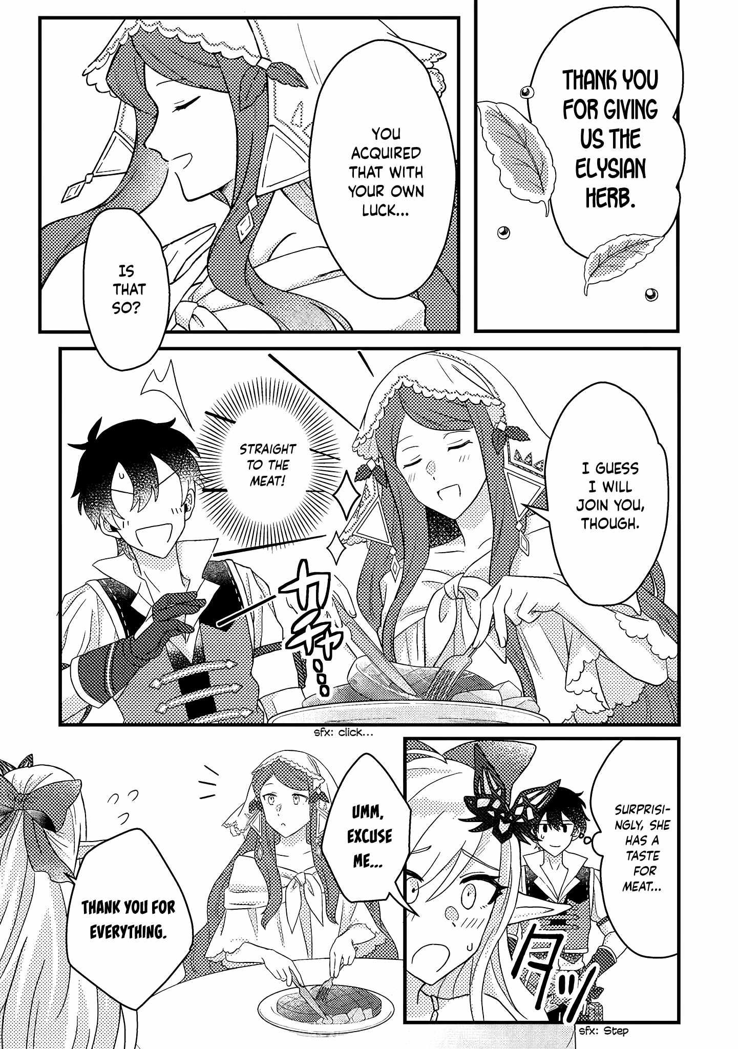 Kamigami no Kago de Seisan Kakumei chapter 9.1 page 6