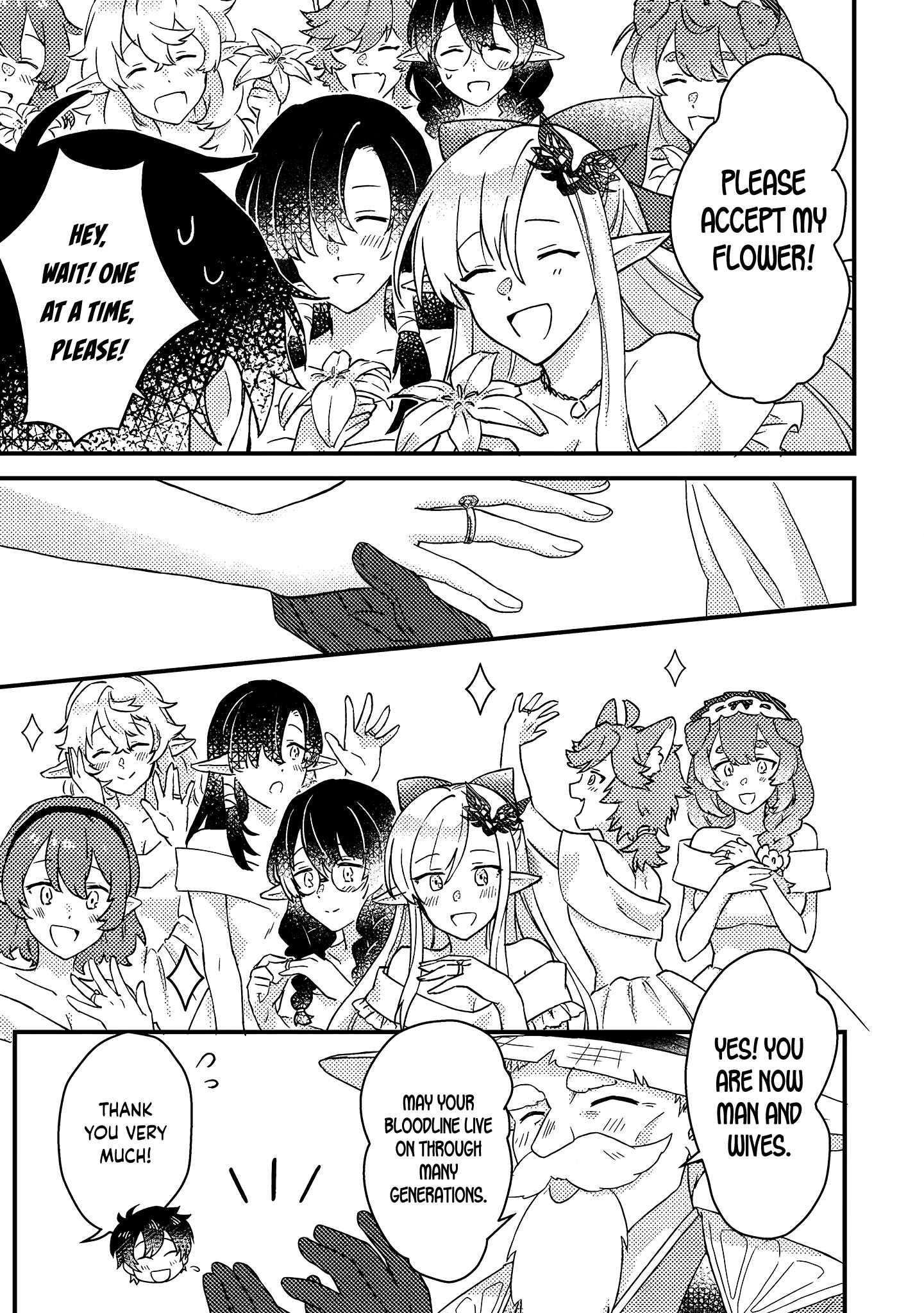 Kamigami no Kago de Seisan Kakumei chapter 9.2 page 4