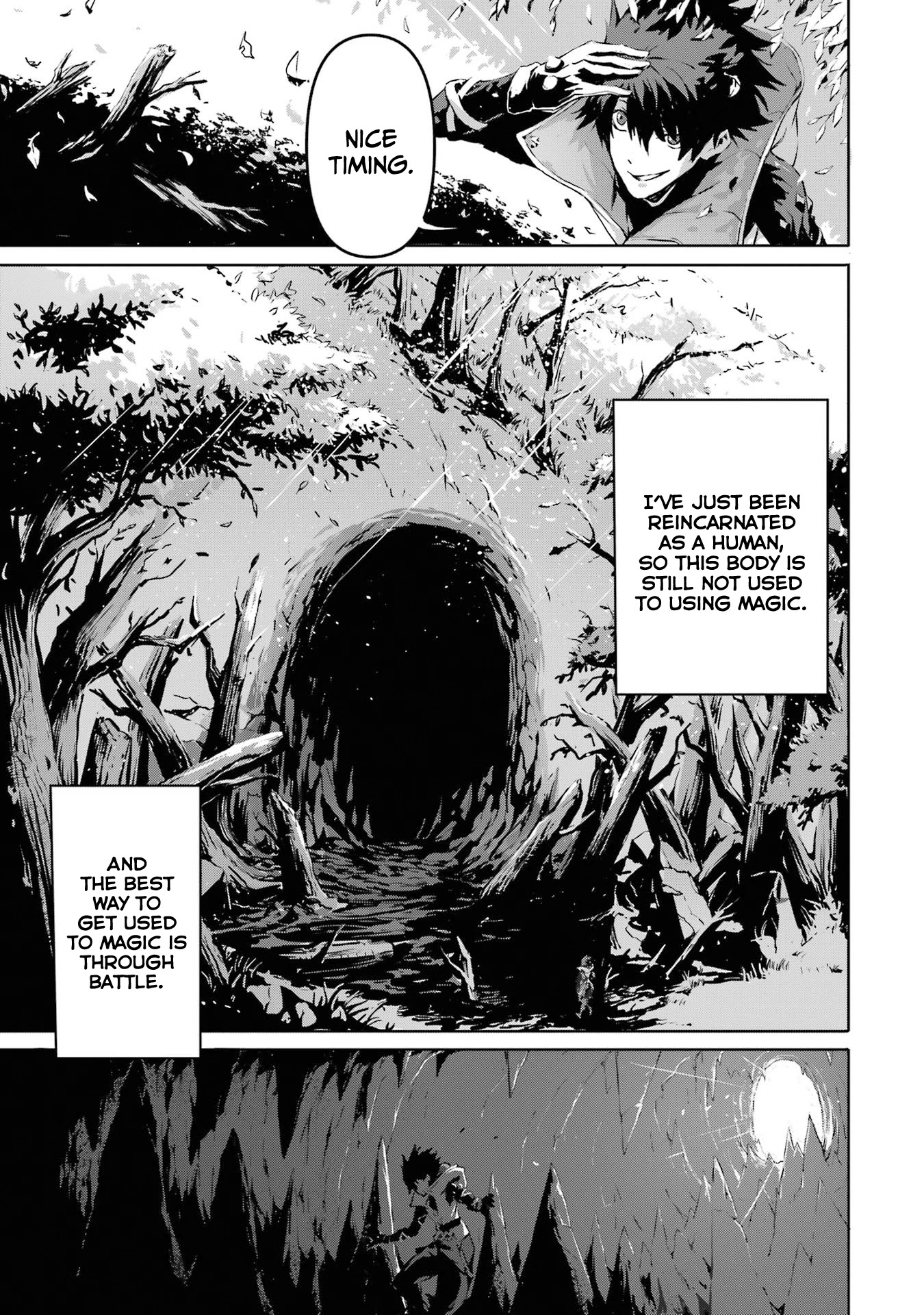 Kamigoroshi no Maou Saijyaku Shuzoku ni Tensei shi Shijyou Saikyou ni naru chapter 1 page 40
