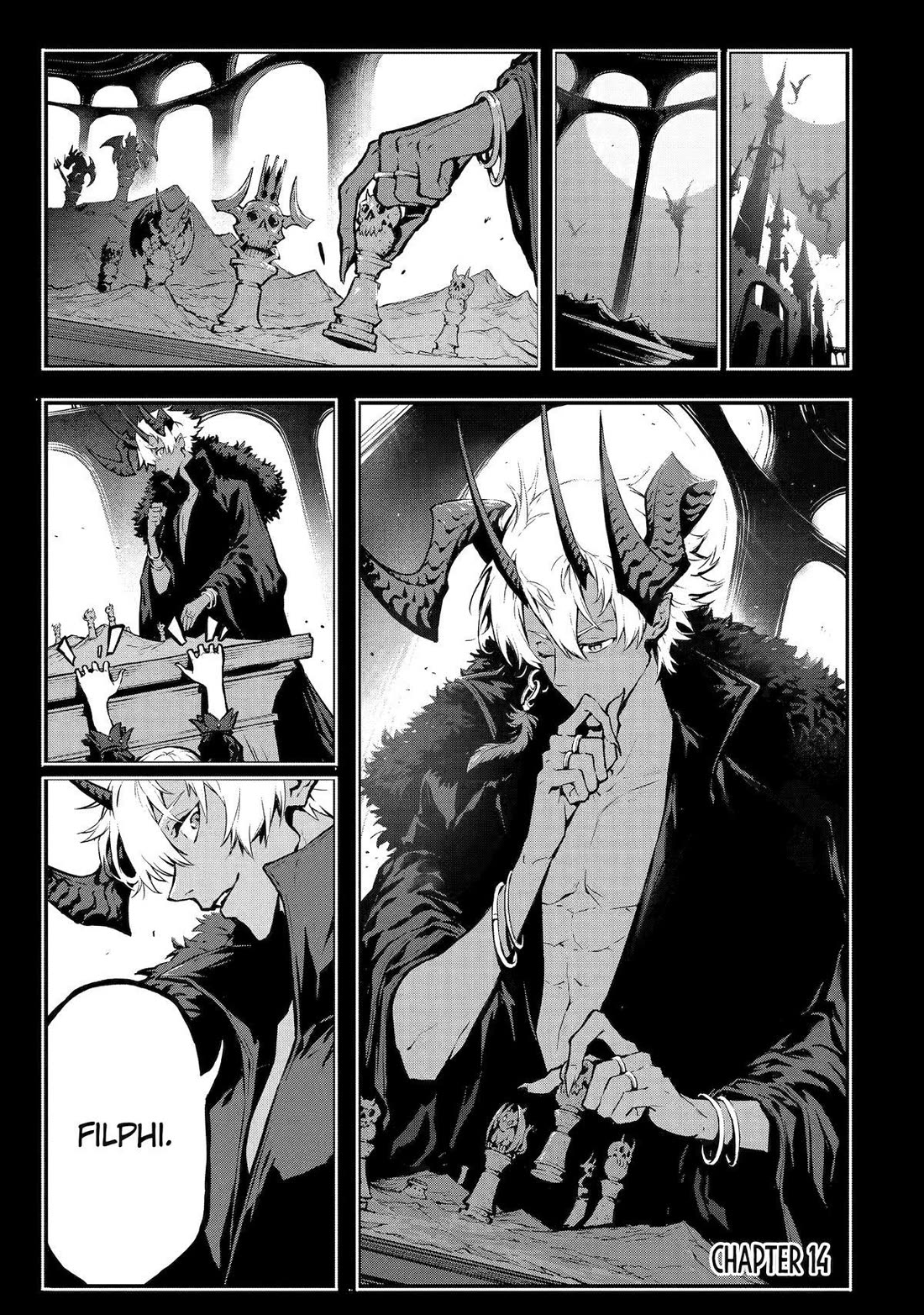 Kamigoroshi no Maou Saijyaku Shuzoku ni Tensei shi Shijyou Saikyou ni naru chapter 14 page 1