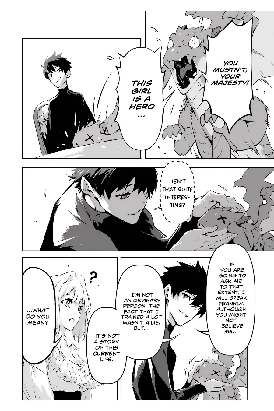 Kamigoroshi no Maou Saijyaku Shuzoku ni Tensei shi Shijyou Saikyou ni naru chapter 4 page 34