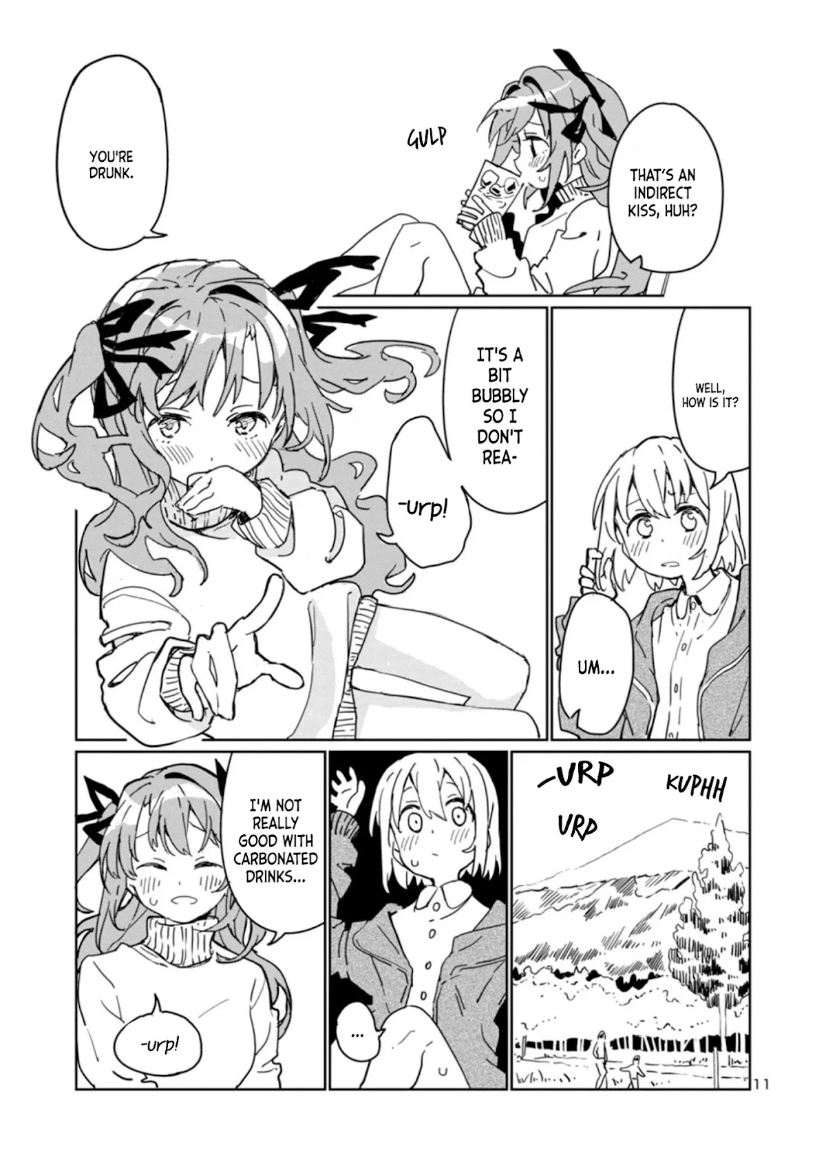 Kamiina Botan, Yoeru Sugata wa Yuri no Hana. chapter 1 page 11