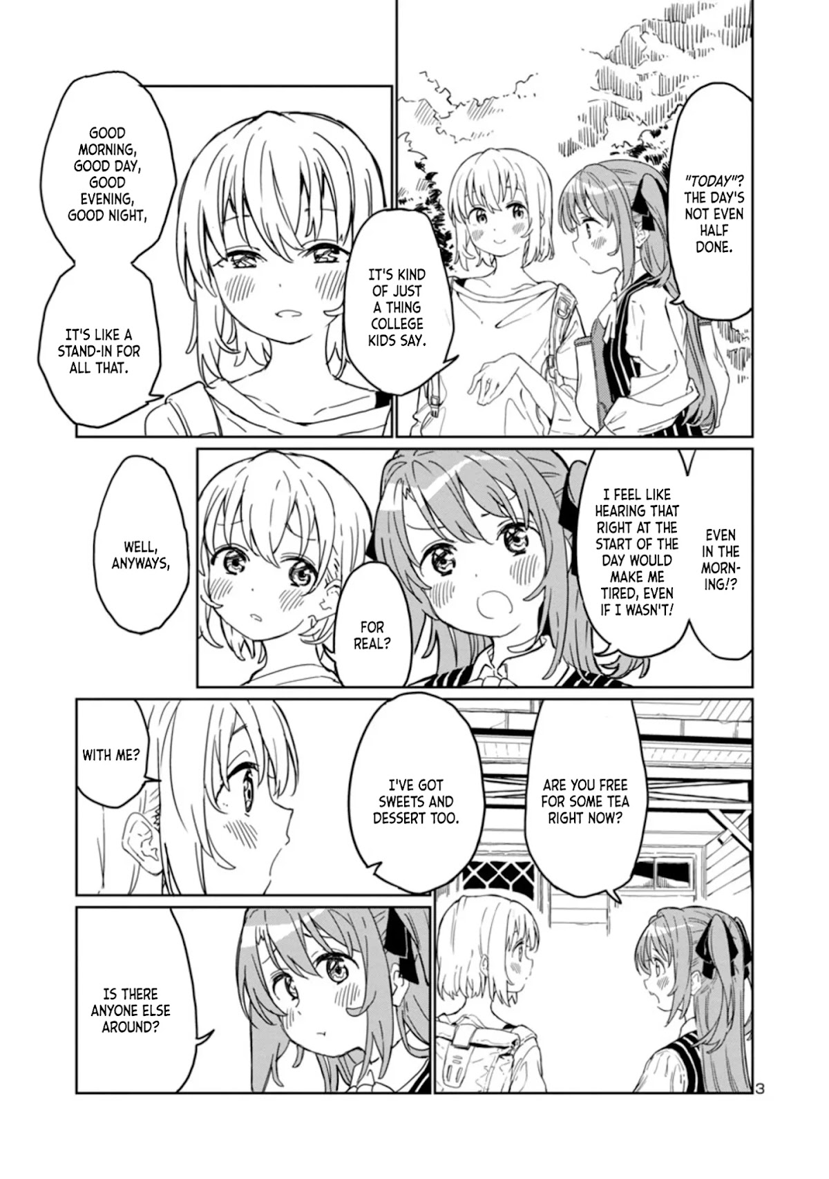 Kamiina Botan, Yoeru Sugata wa Yuri no Hana. chapter 2 page 3