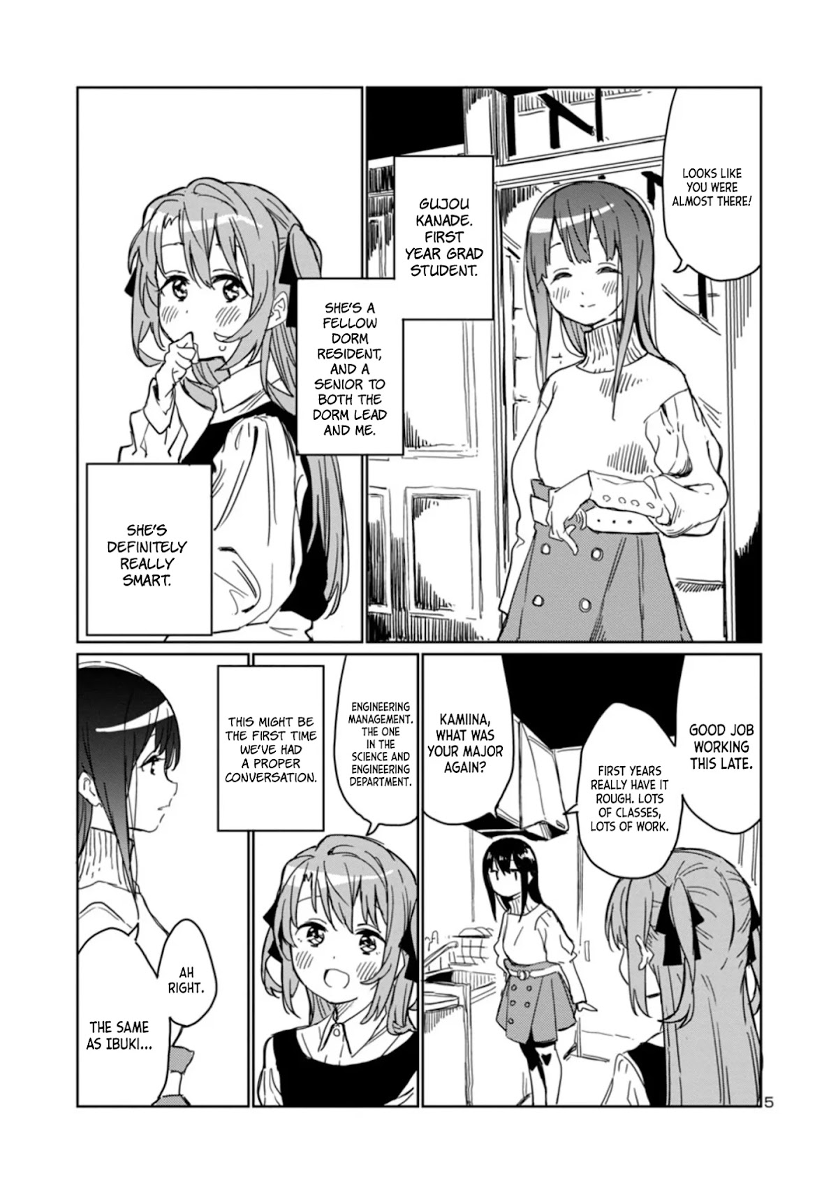 Kamiina Botan, Yoeru Sugata wa Yuri no Hana. chapter 3 page 5