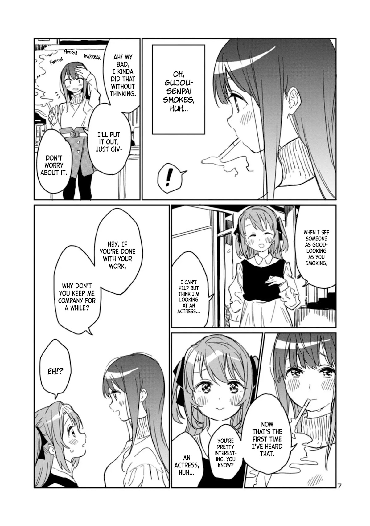 Kamiina Botan, Yoeru Sugata wa Yuri no Hana. chapter 3 page 7