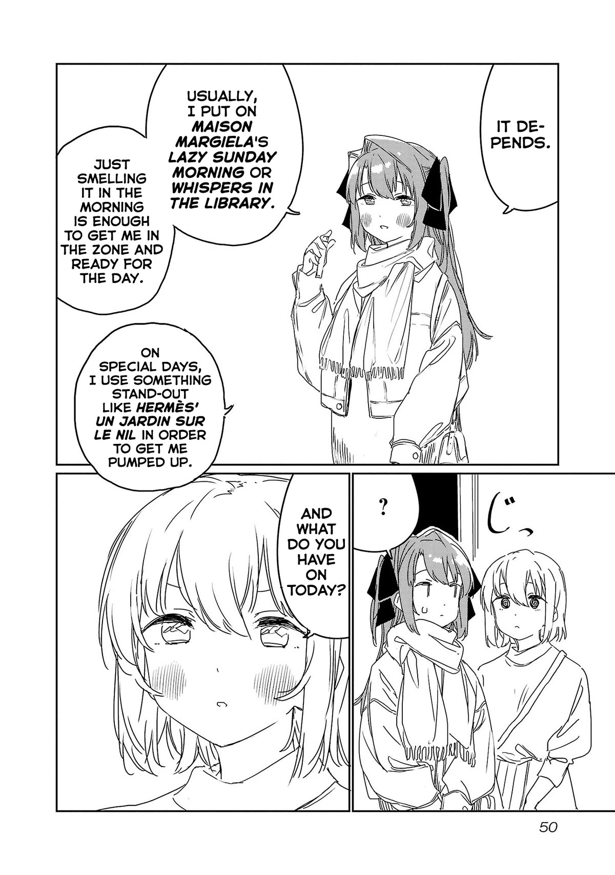 Kamiina Botan, Yoeru Sugata wa Yuri no Hana. chapter 31 page 8