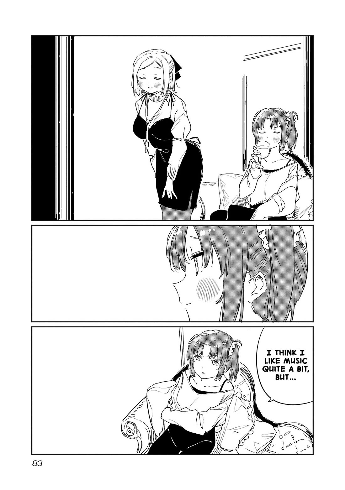Kamiina Botan, Yoeru Sugata wa Yuri no Hana. chapter 34 page 3