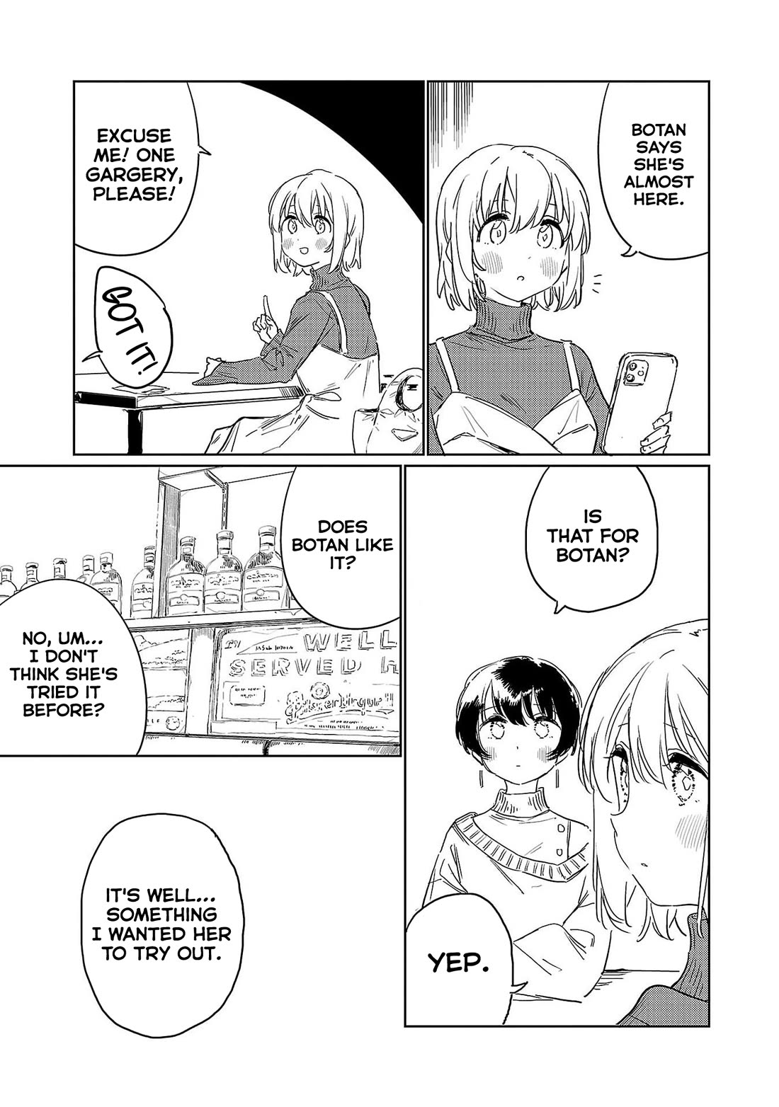 Kamiina Botan, Yoeru Sugata wa Yuri no Hana. chapter 39 page 9