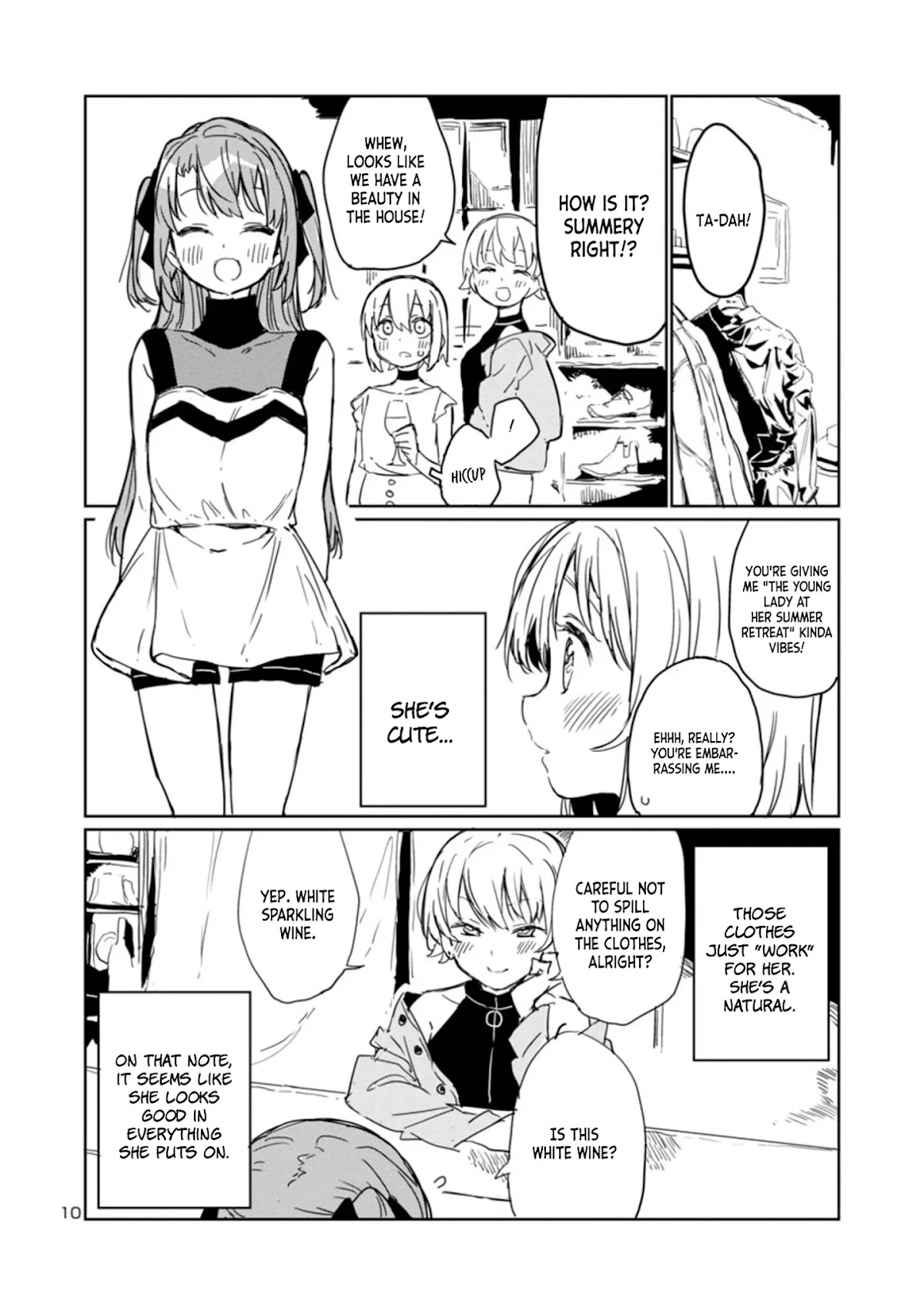 Kamiina Botan, Yoeru Sugata wa Yuri no Hana. chapter 4 page 10