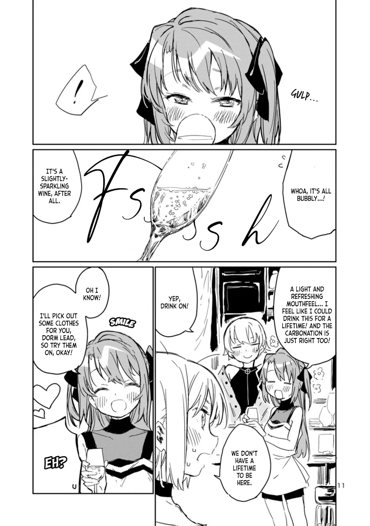 Kamiina Botan, Yoeru Sugata wa Yuri no Hana. chapter 4 page 11