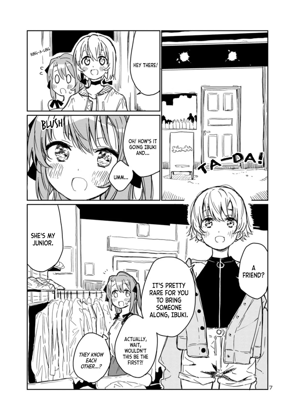 Kamiina Botan, Yoeru Sugata wa Yuri no Hana. chapter 4 page 7