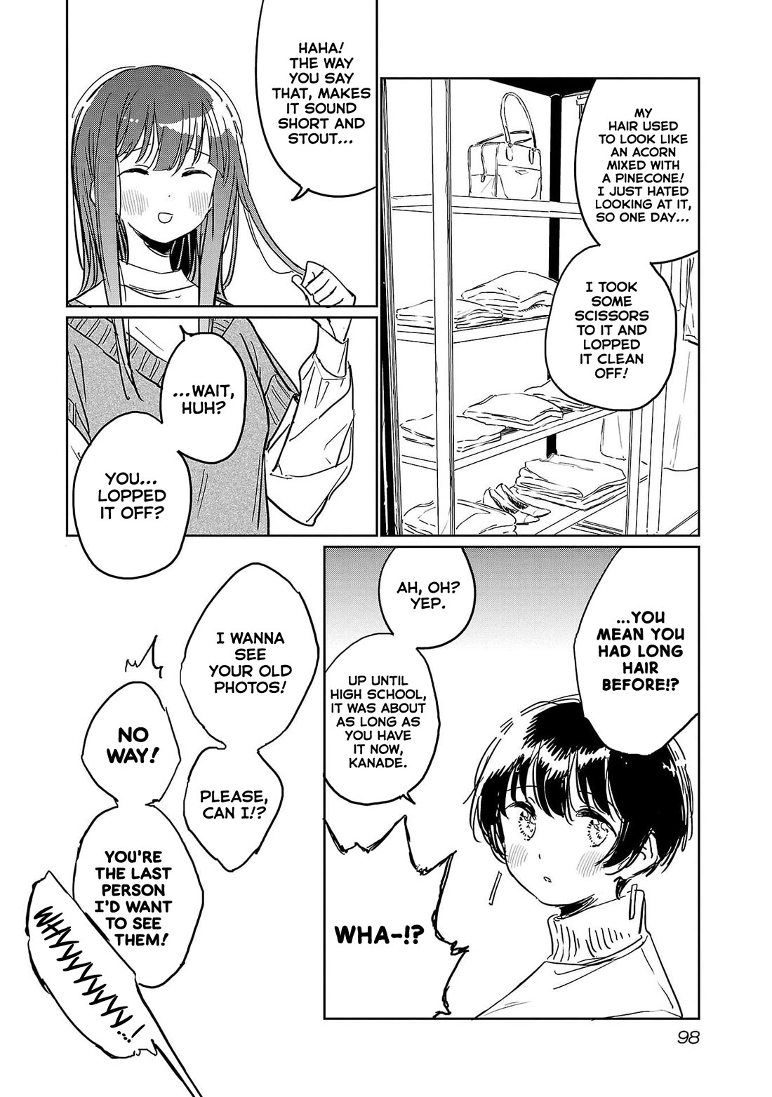 Kamiina Botan, Yoeru Sugata wa Yuri no Hana. chapter 46 page 6