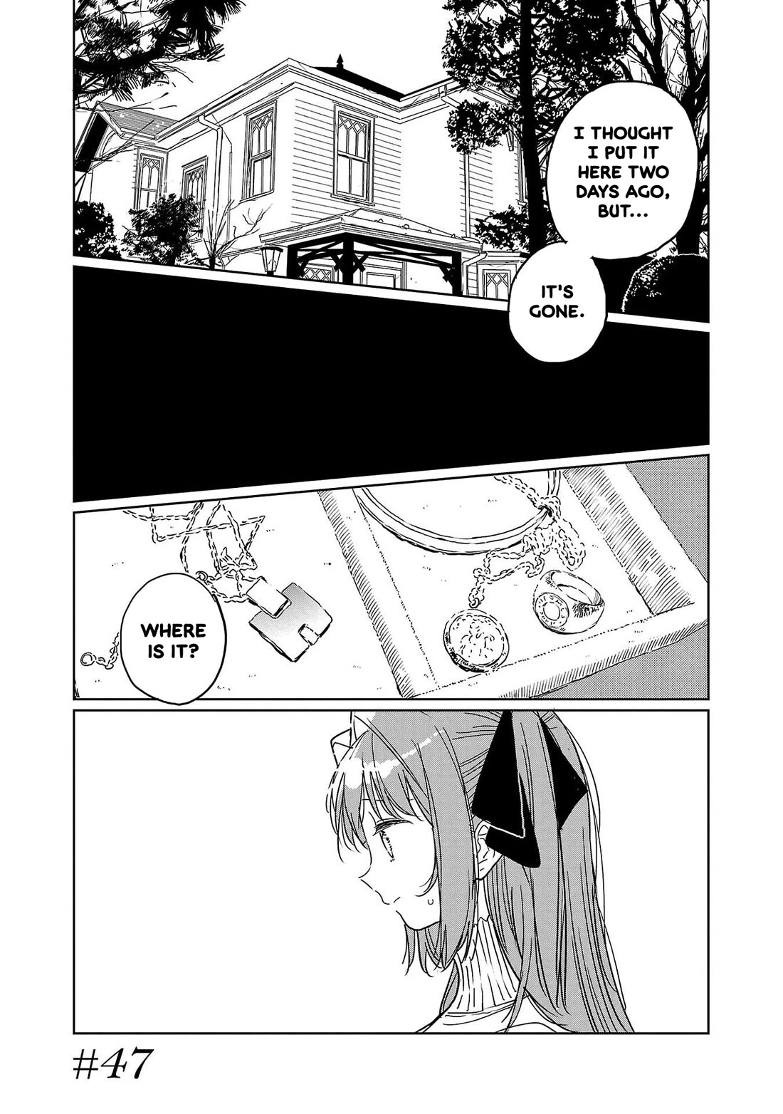 Kamiina Botan, Yoeru Sugata wa Yuri no Hana. chapter 47 page 1