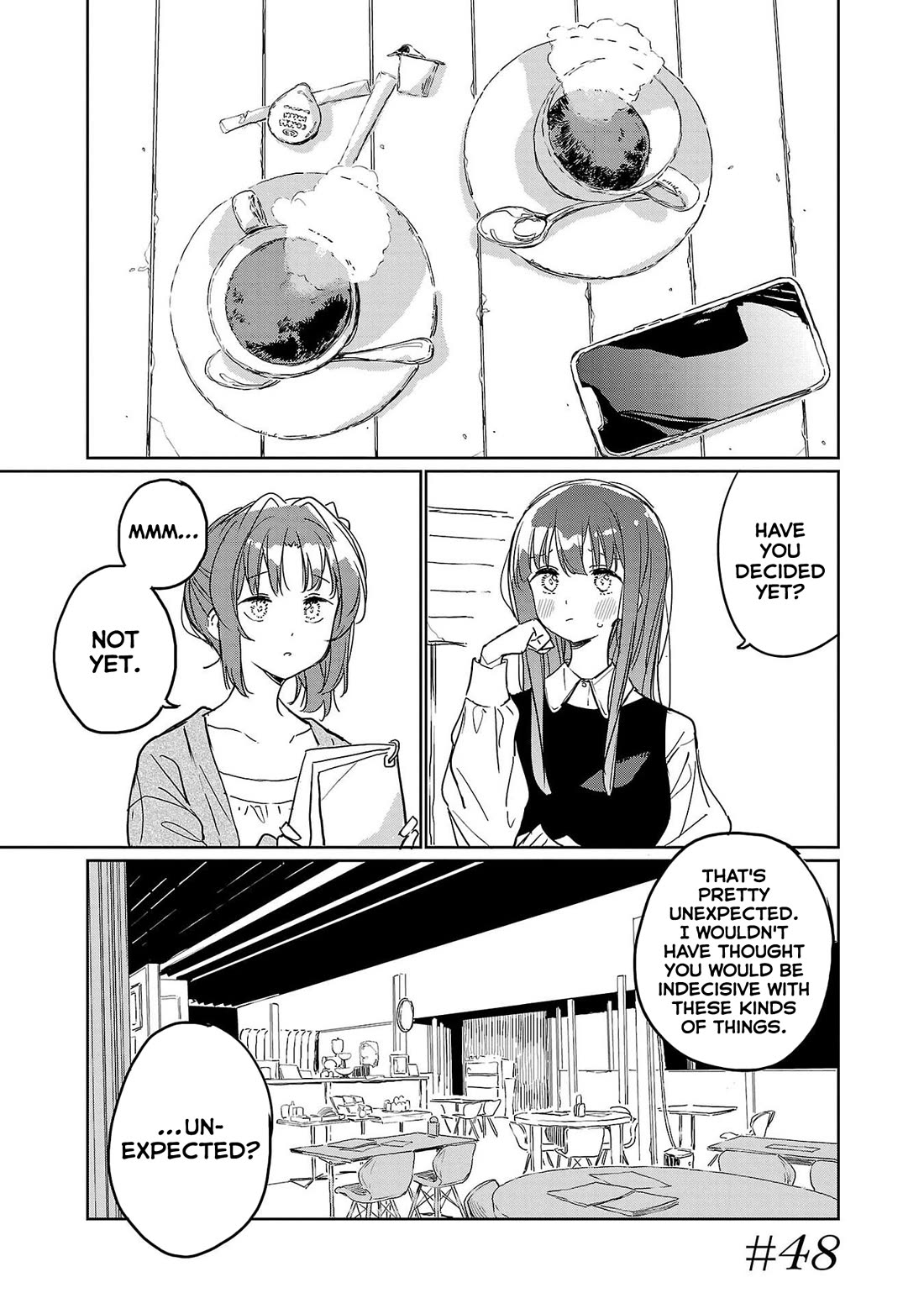 Kamiina Botan, Yoeru Sugata wa Yuri no Hana. chapter 48 page 1
