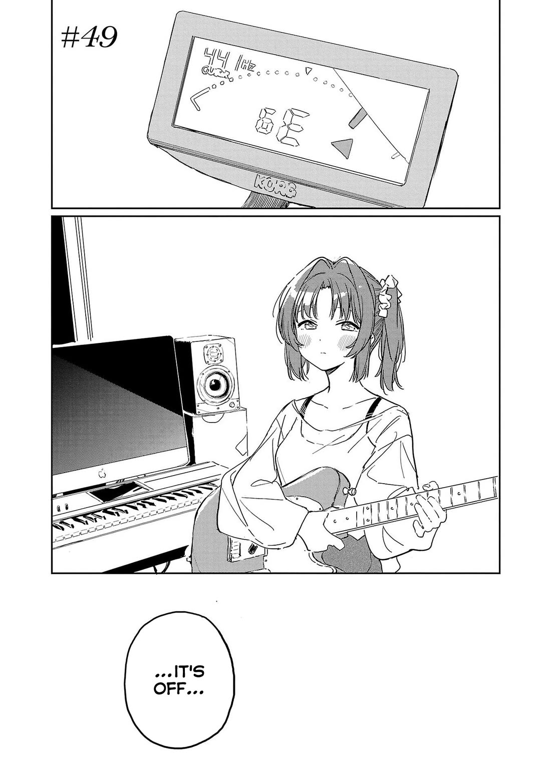 Kamiina Botan, Yoeru Sugata wa Yuri no Hana. chapter 49 page 1