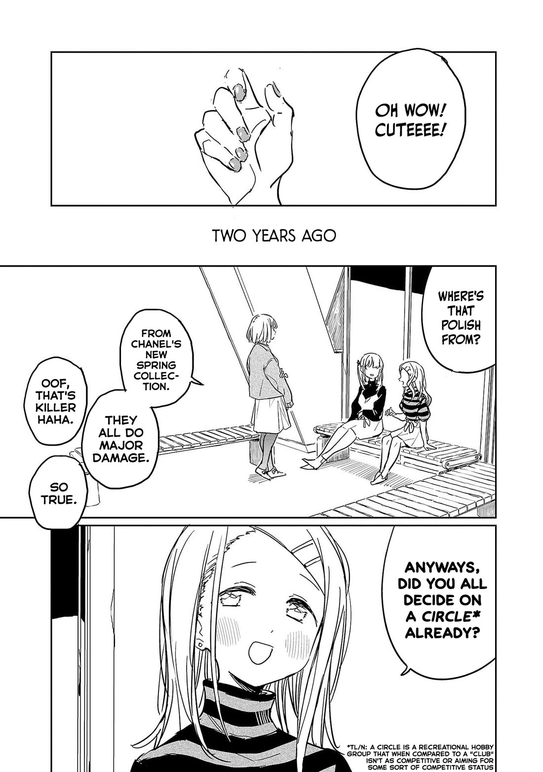 Kamiina Botan, Yoeru Sugata wa Yuri no Hana. chapter 49 page 3