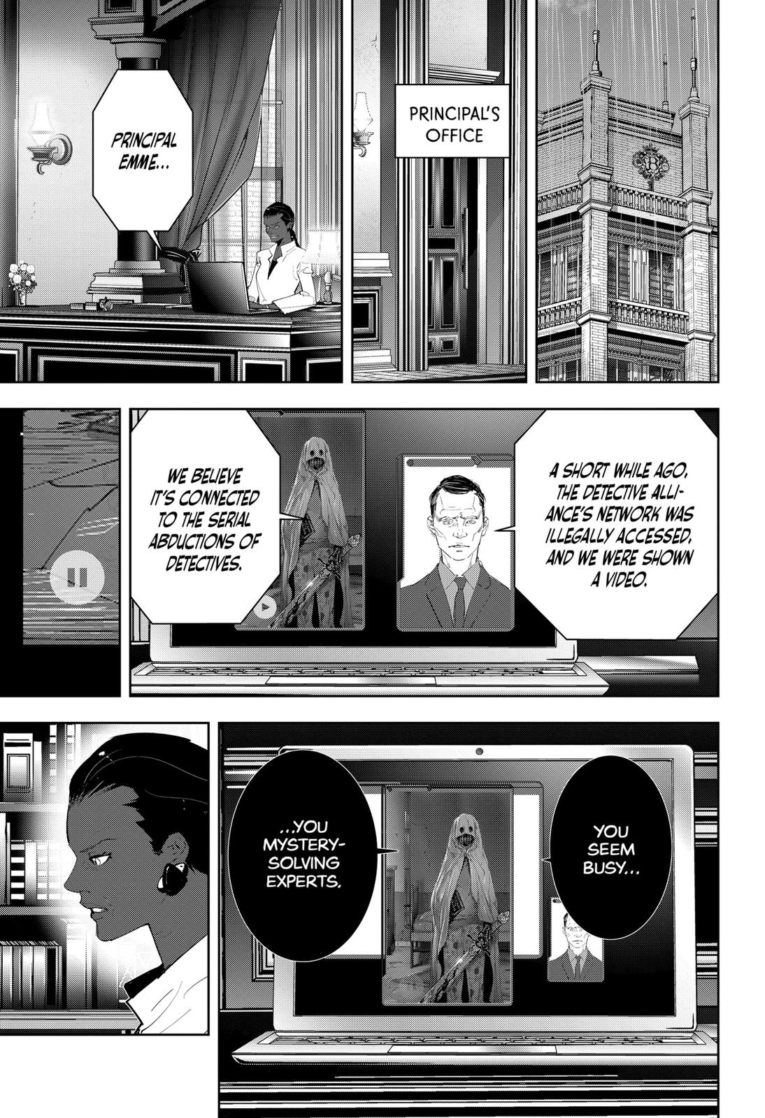 Kamonohashi Ron no Kindan Suiri chapter 100 page 2