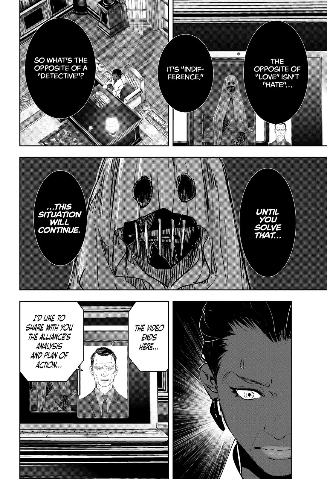 Kamonohashi Ron no Kindan Suiri chapter 100 page 3