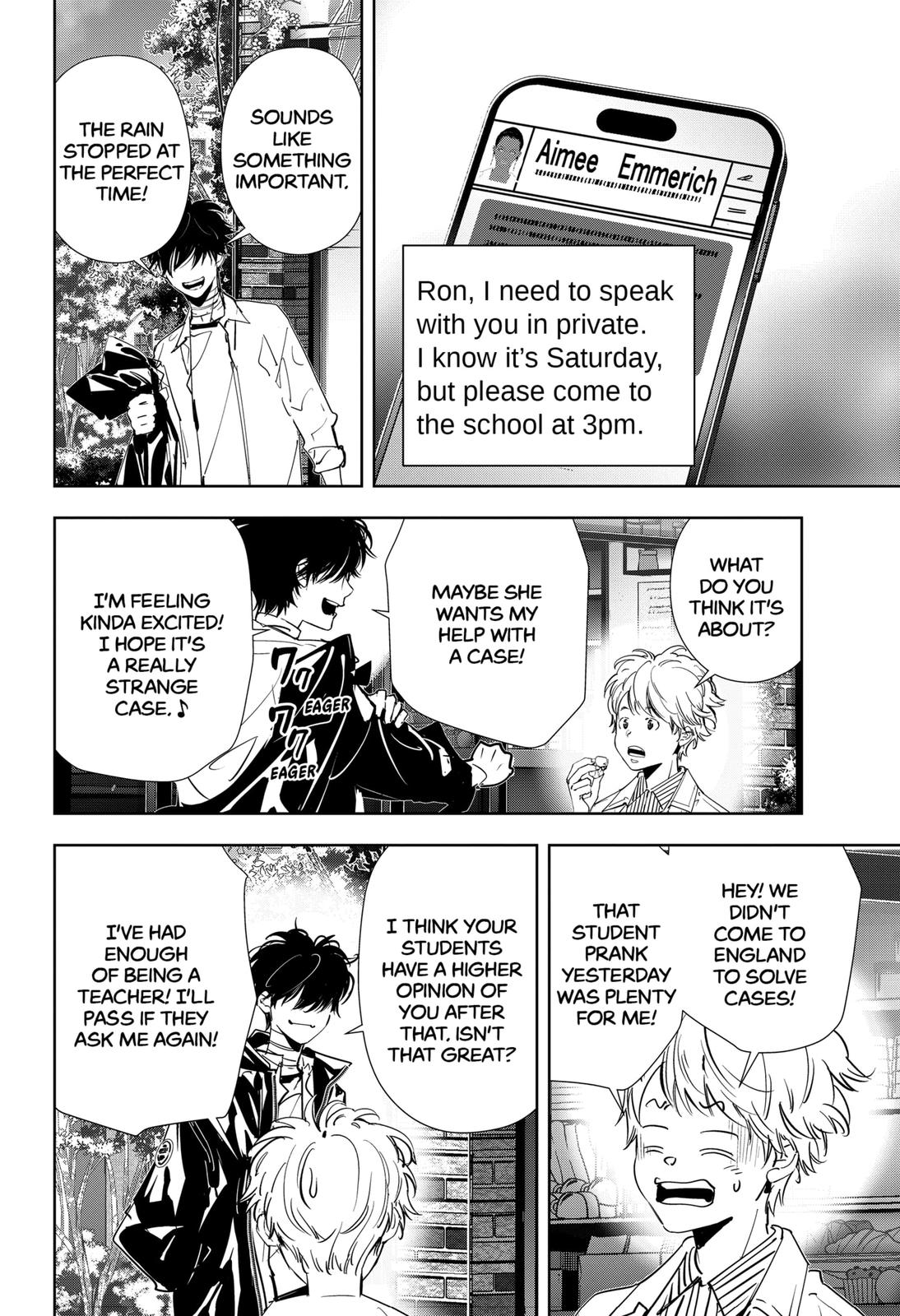 Kamonohashi Ron no Kindan Suiri chapter 100 page 5