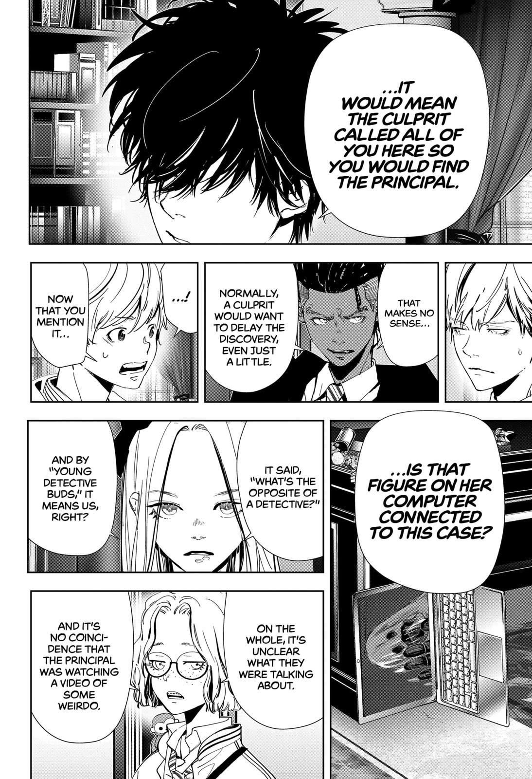 Kamonohashi Ron no Kindan Suiri chapter 101 page 8