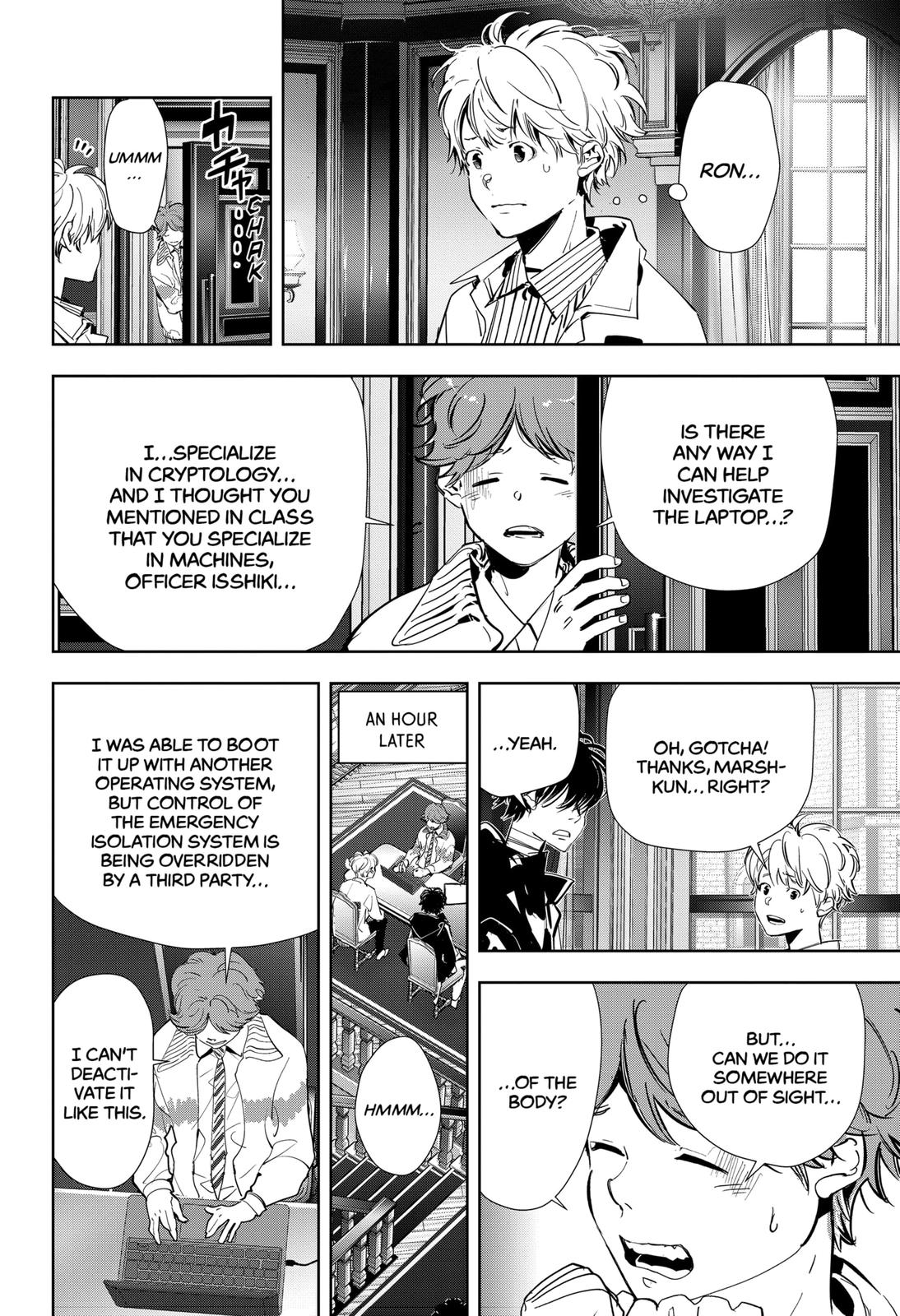 Kamonohashi Ron no Kindan Suiri chapter 102 page 12