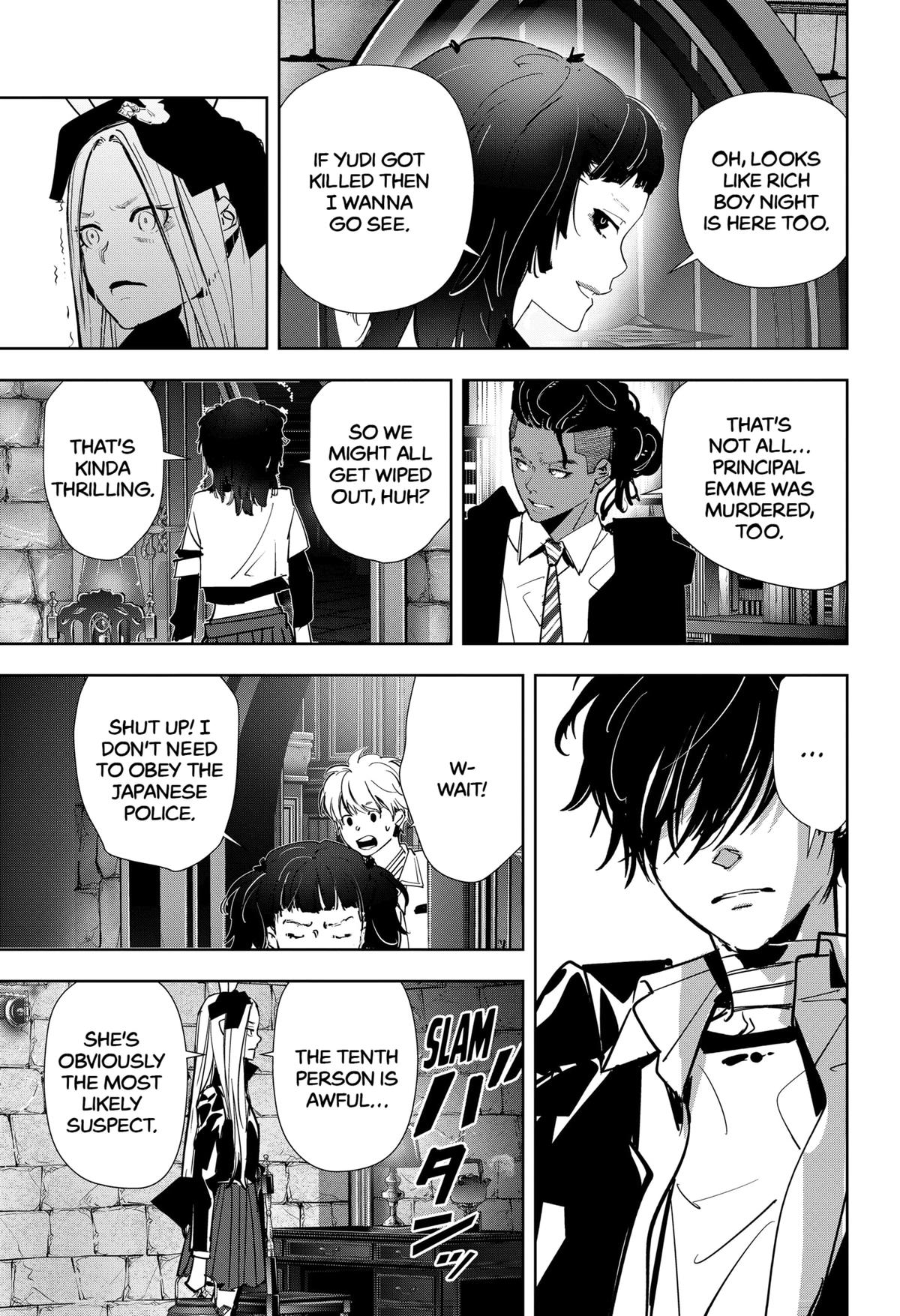 Kamonohashi Ron no Kindan Suiri chapter 104 page 11