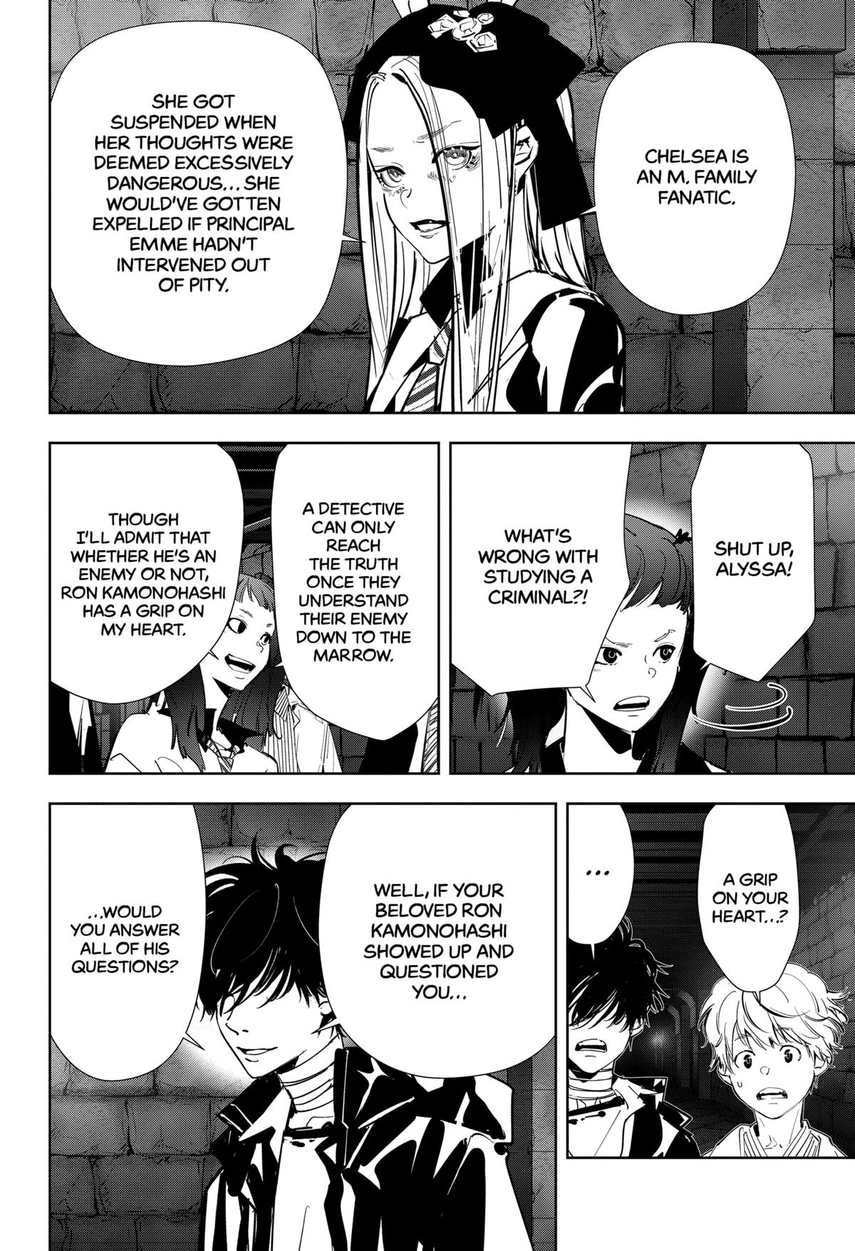 Kamonohashi Ron no Kindan Suiri chapter 104 page 16