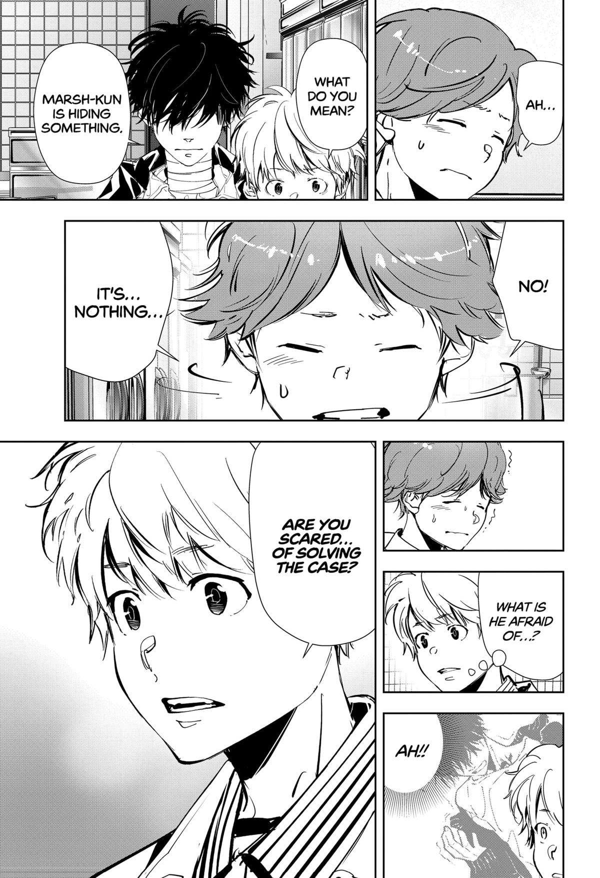 Kamonohashi Ron no Kindan Suiri chapter 106 page 7