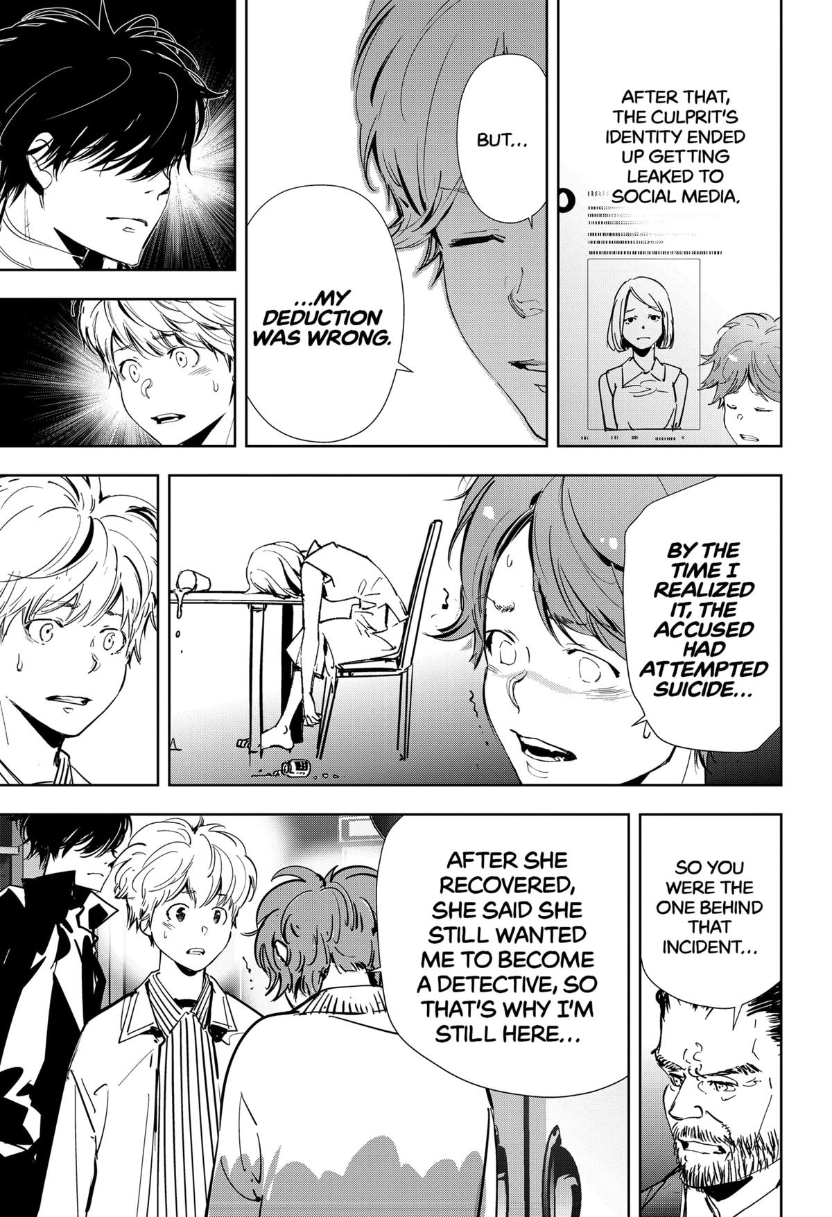 Kamonohashi Ron no Kindan Suiri chapter 106 page 9