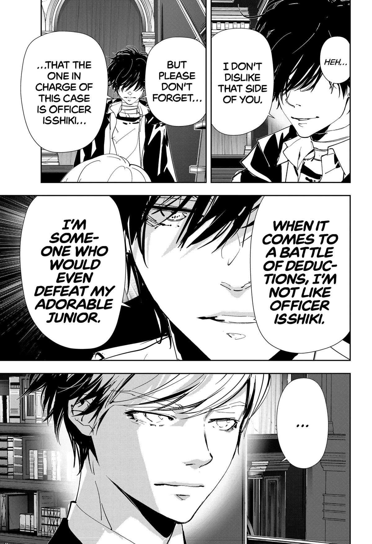 Kamonohashi Ron no Kindan Suiri chapter 107 page 9