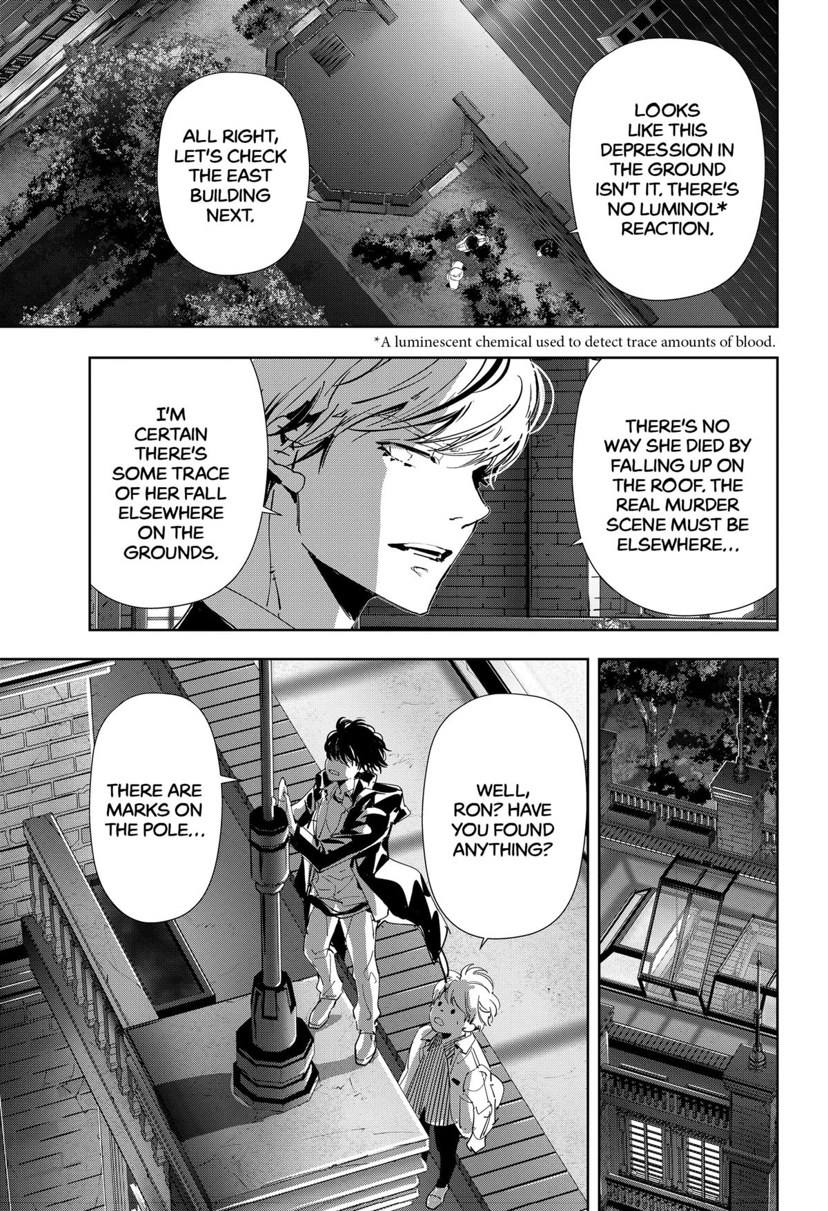 Kamonohashi Ron no Kindan Suiri chapter 108 page 18