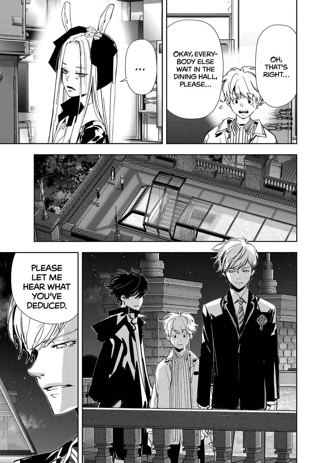 Kamonohashi Ron no Kindan Suiri chapter 109 page 14