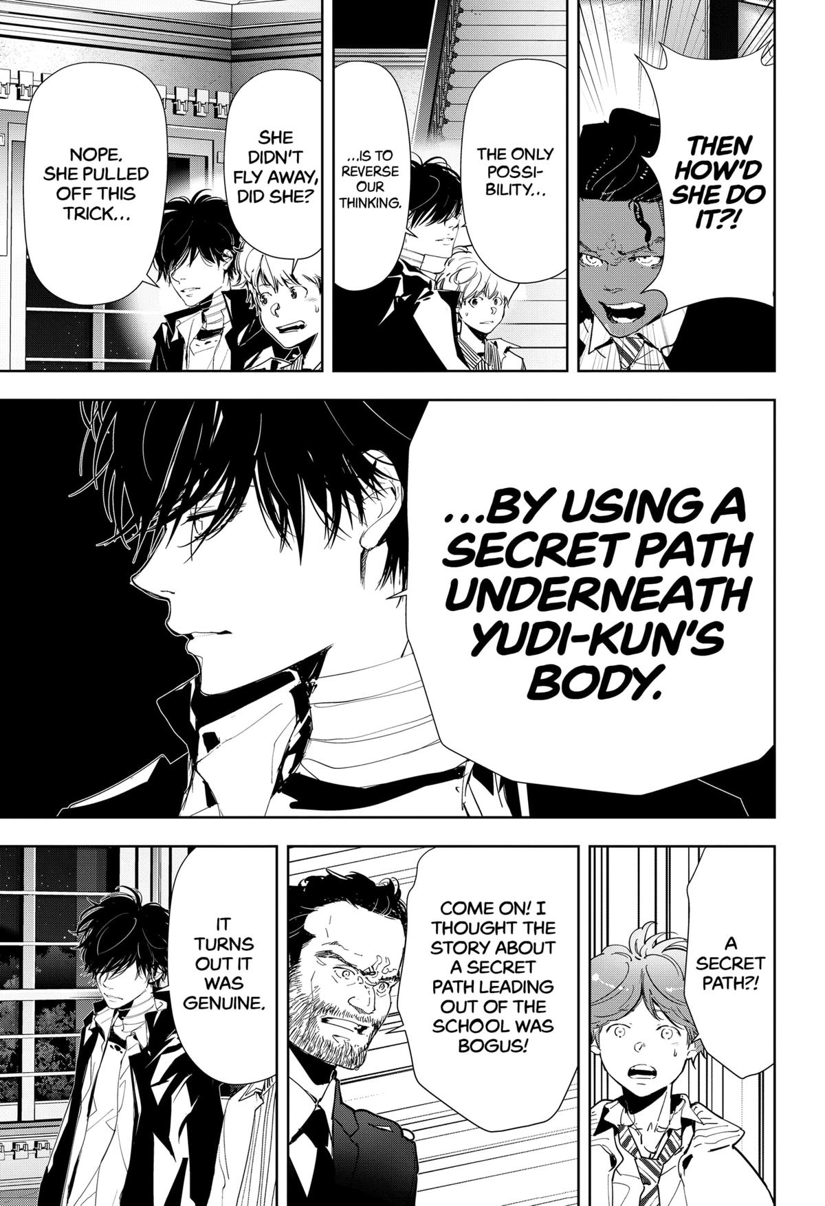 Kamonohashi Ron no Kindan Suiri chapter 111 page 11