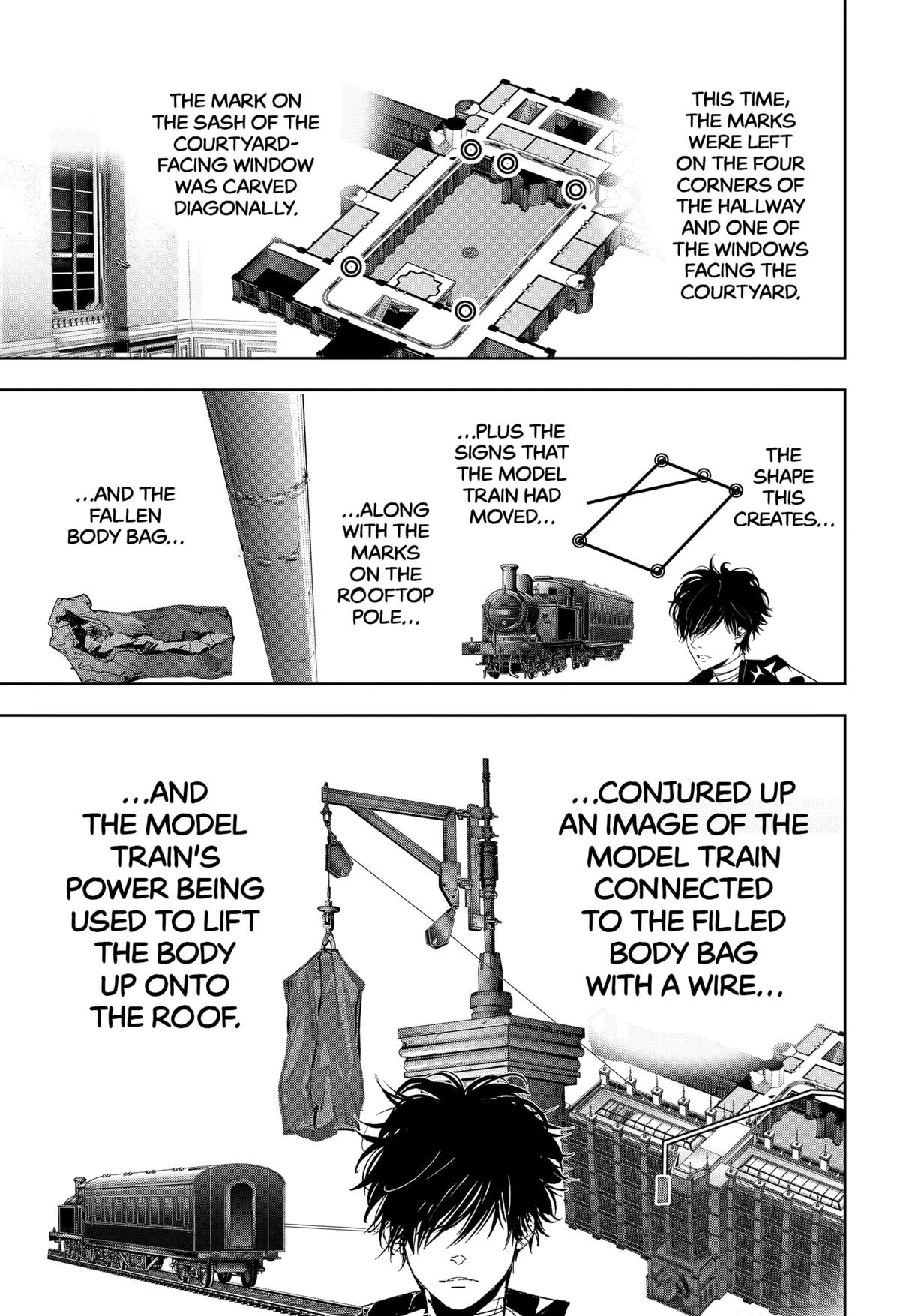 Kamonohashi Ron no Kindan Suiri chapter 111 page 13