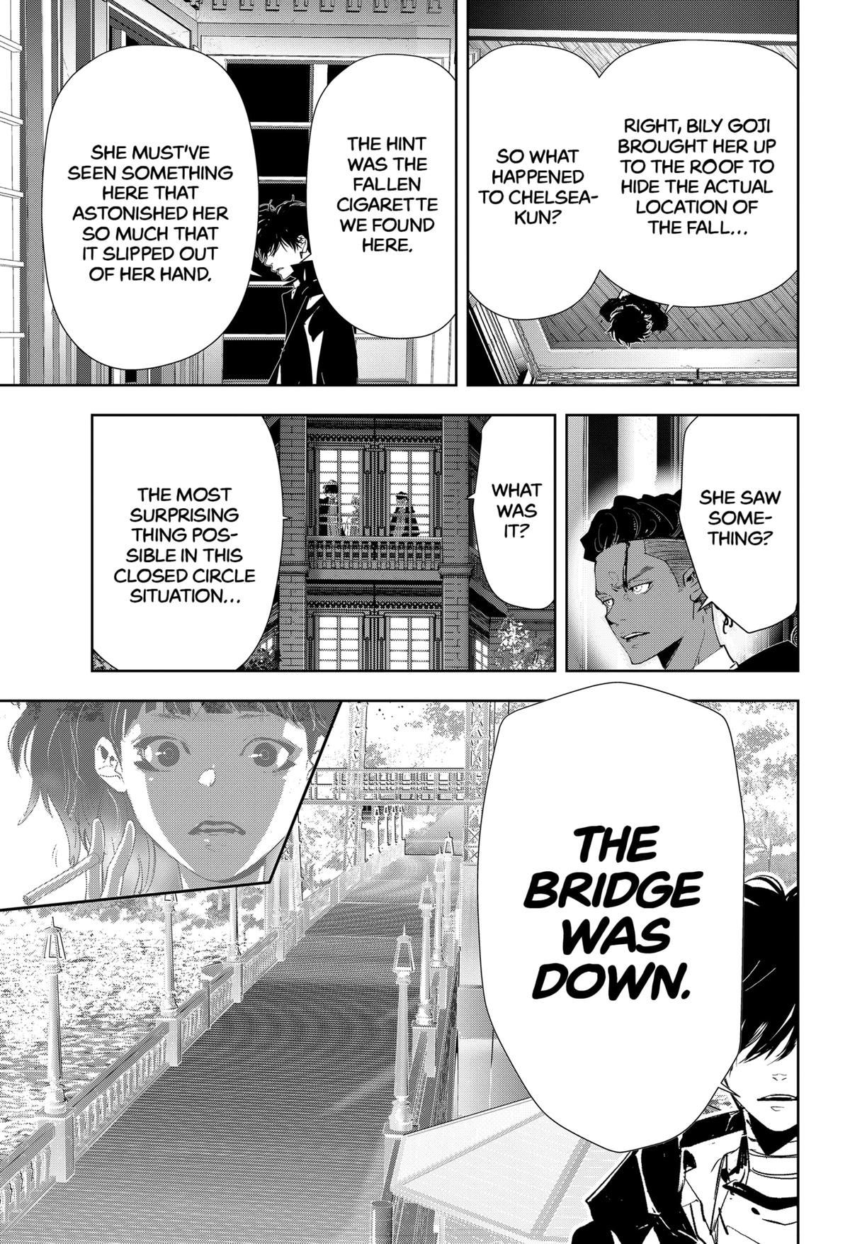 Kamonohashi Ron no Kindan Suiri chapter 111 page 15