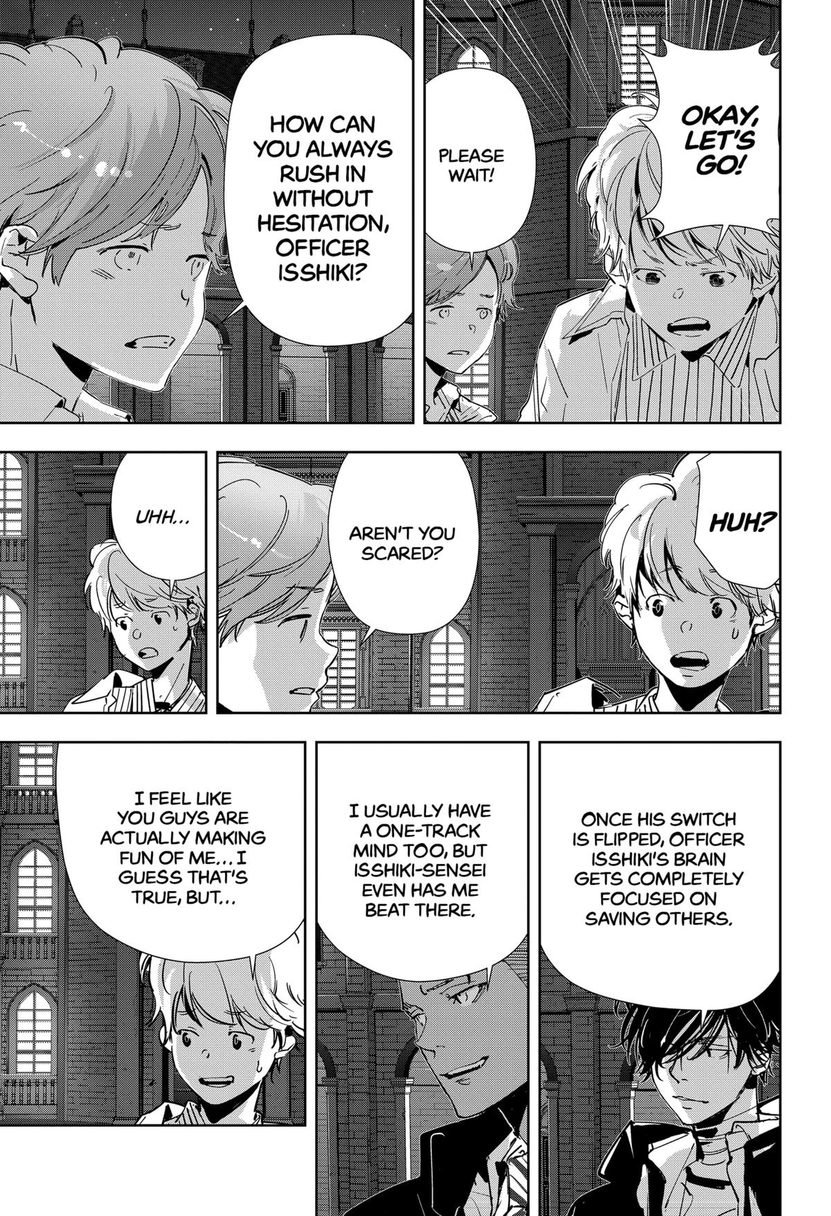 Kamonohashi Ron no Kindan Suiri chapter 112 page 17