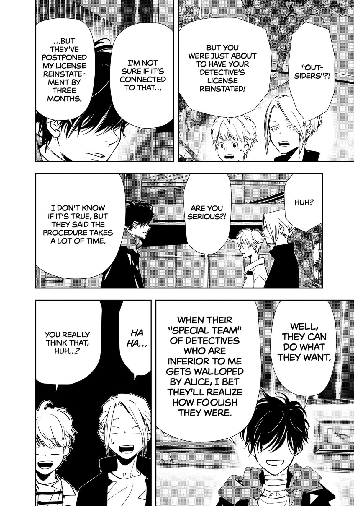 Kamonohashi Ron no Kindan Suiri chapter 116 page 6