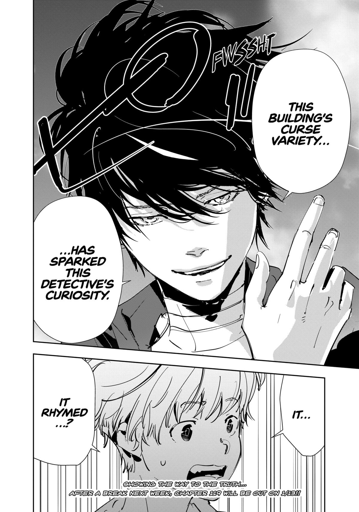 Kamonohashi Ron no Kindan Suiri chapter 118 page 20