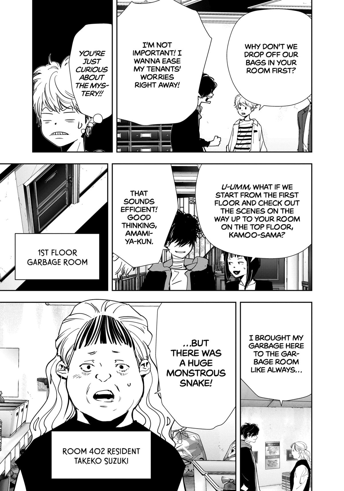 Kamonohashi Ron no Kindan Suiri chapter 118 page 5