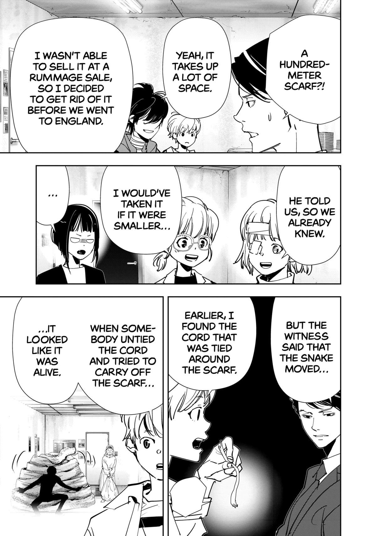 Kamonohashi Ron no Kindan Suiri chapter 119 page 13