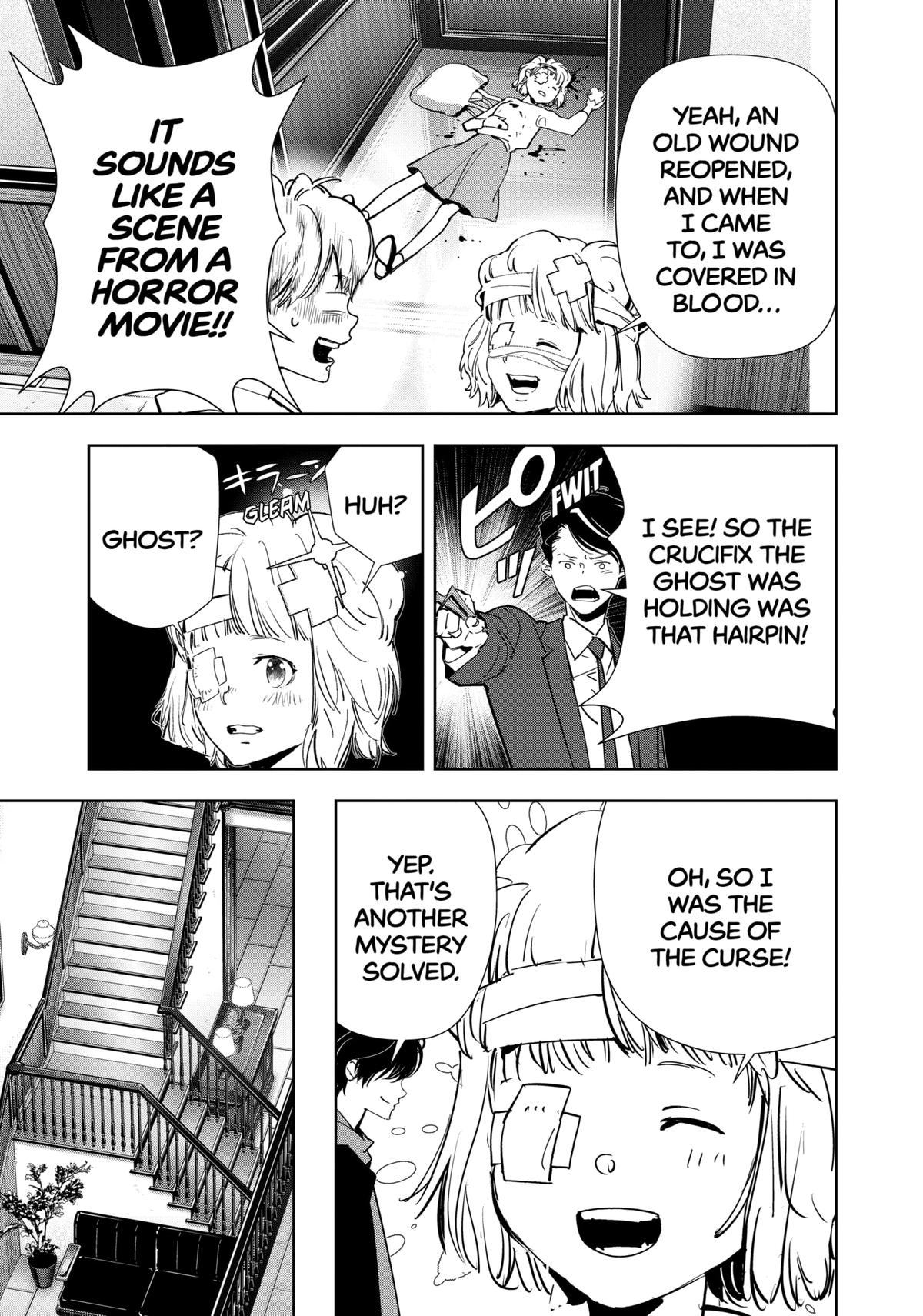 Kamonohashi Ron no Kindan Suiri chapter 119 page 9